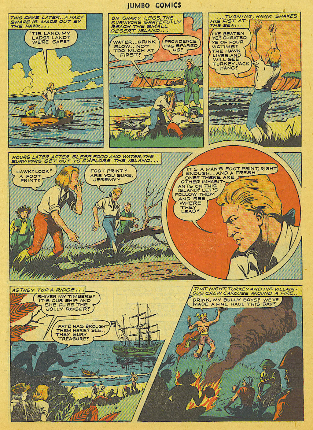 Read online Jumbo Comics comic -  Issue #52 - 19