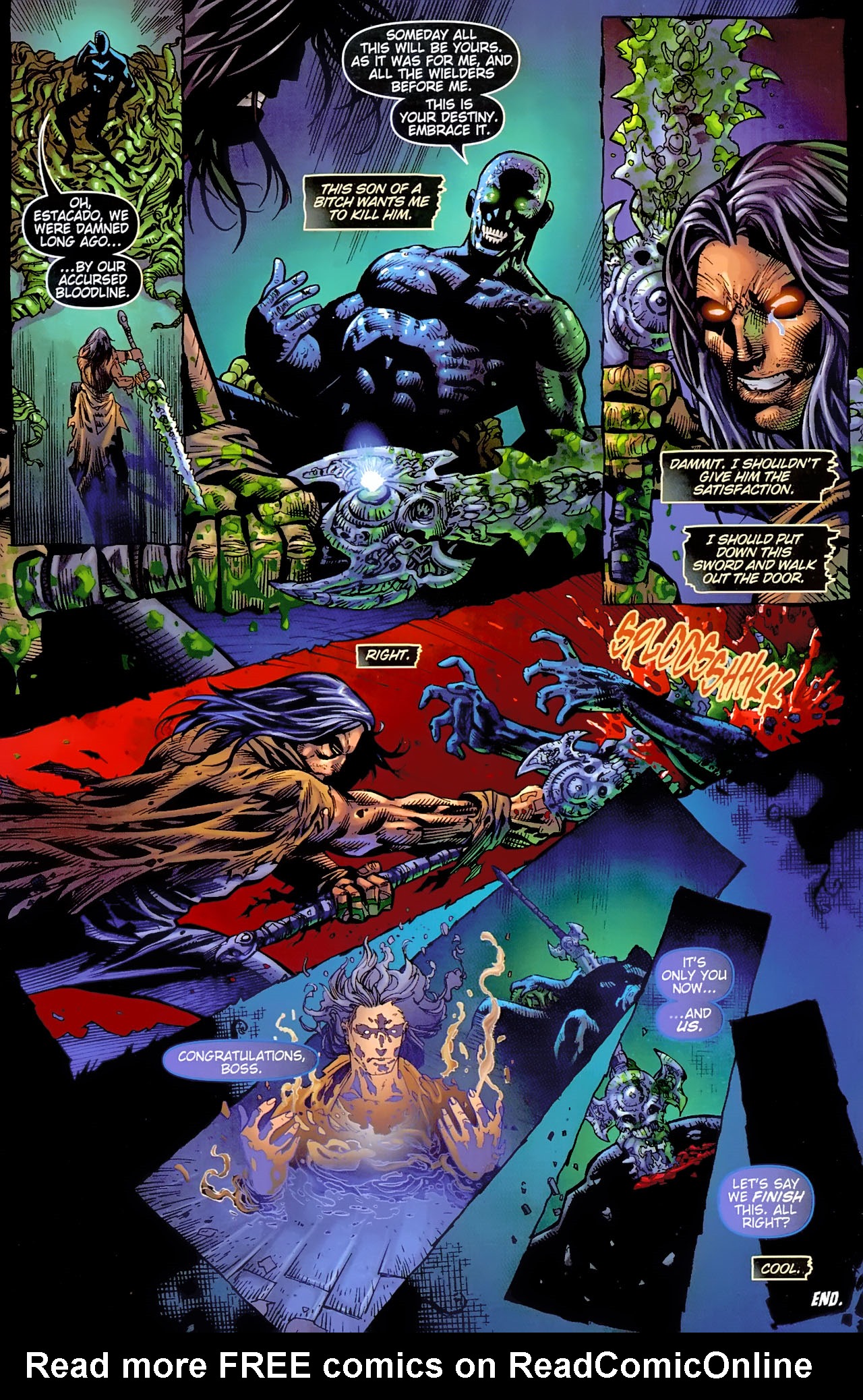 Read online The Darkness: Level comic -  Issue #4 - 20