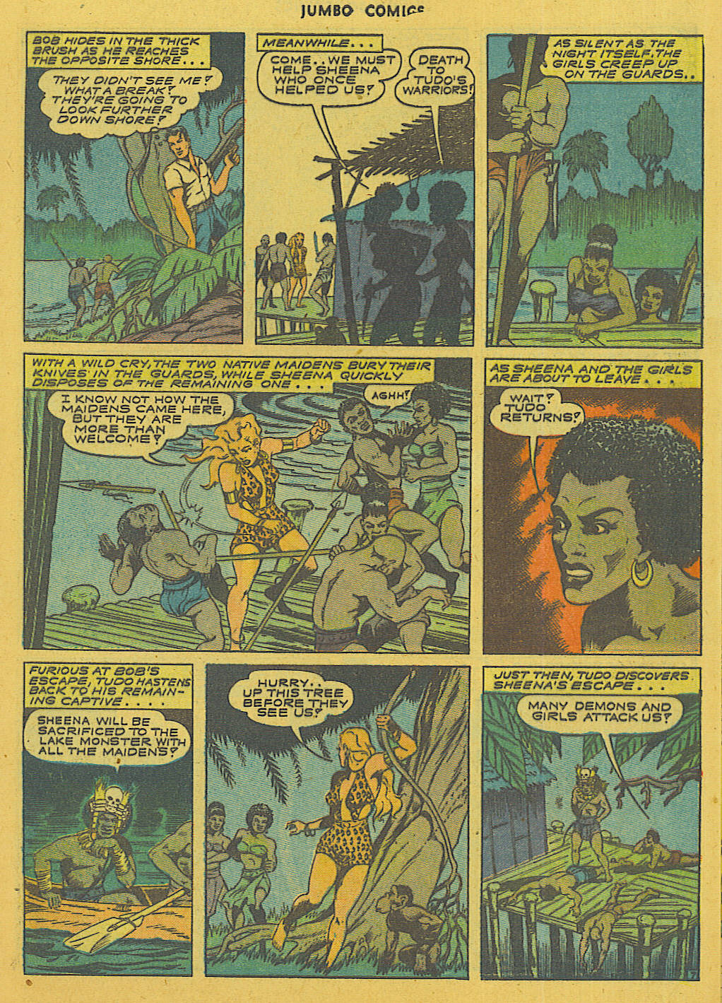 Read online Jumbo Comics comic -  Issue #53 - 8