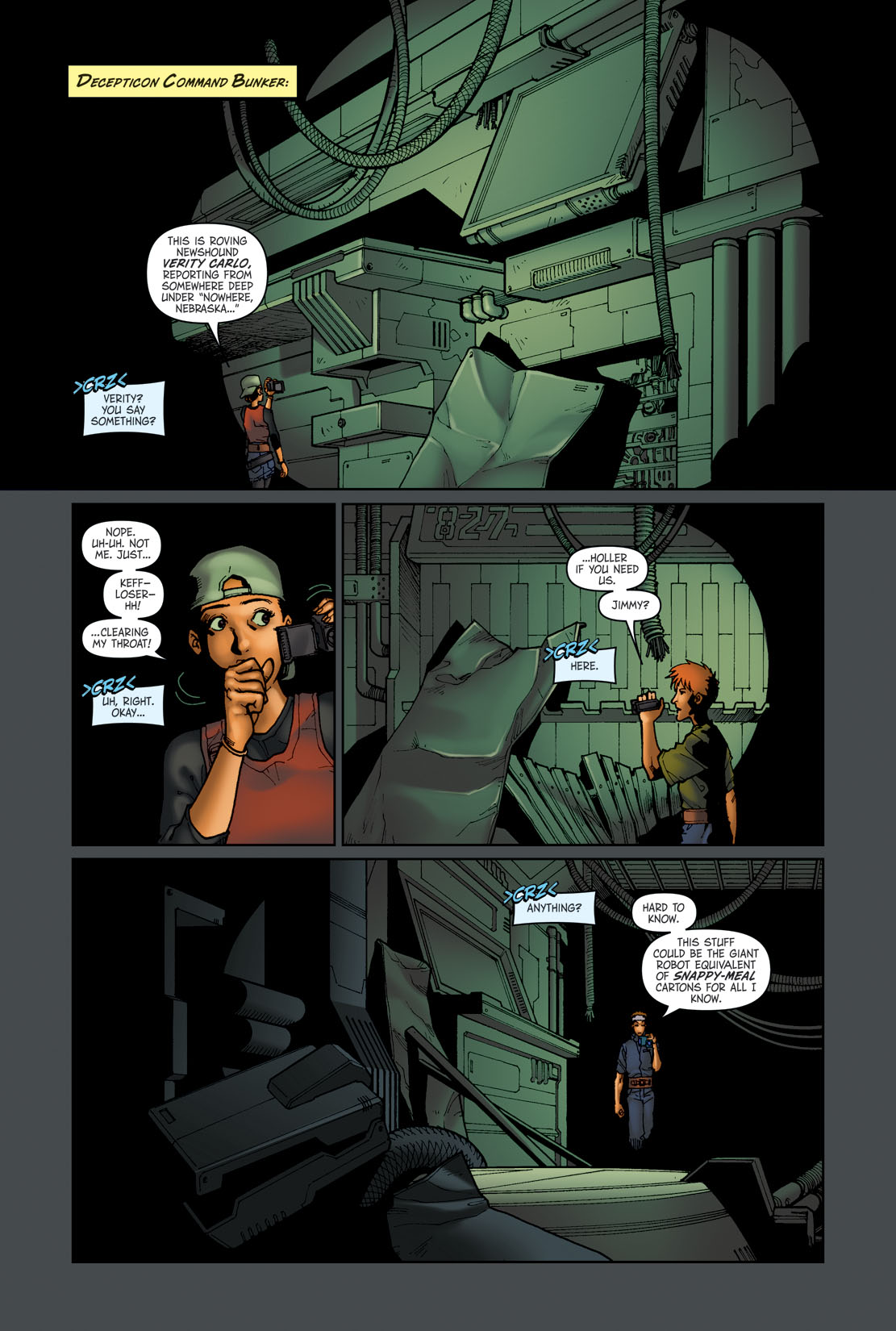 Read online The Transformers: Infiltration comic -  Issue #4 - 12