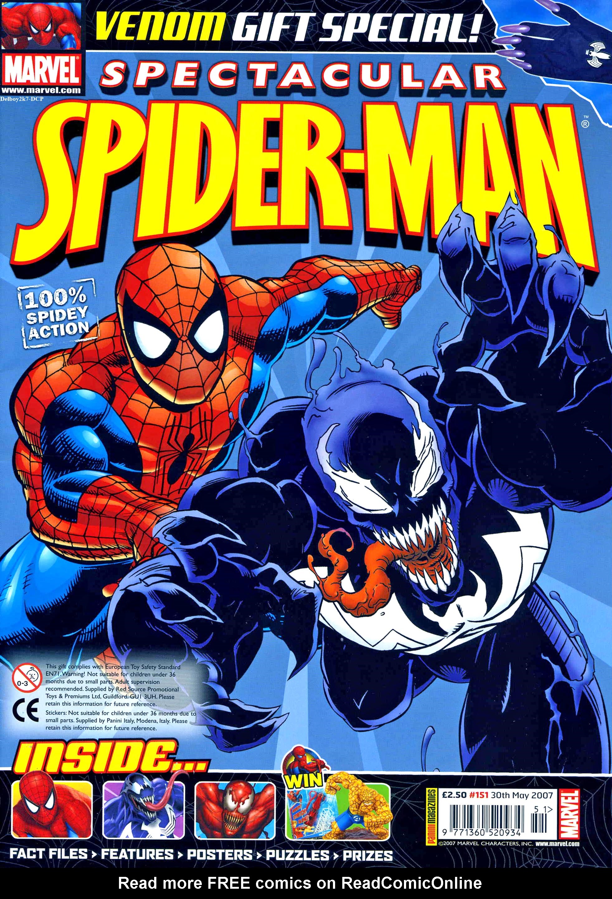 Read online Spectacular Spider-Man Adventures comic -  Issue #151 - 1