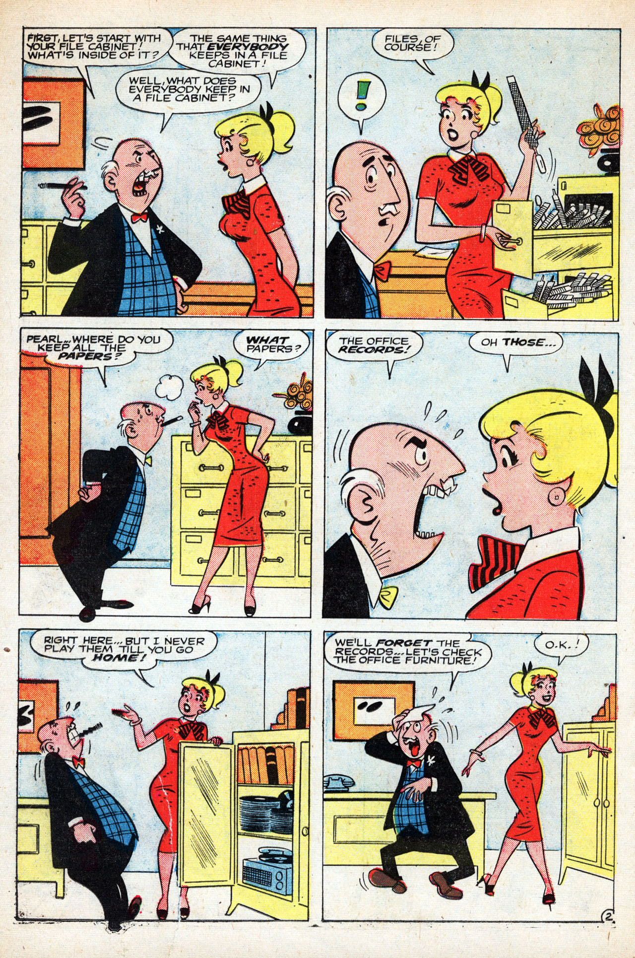 Read online Millie the Model comic -  Issue #87 - 22