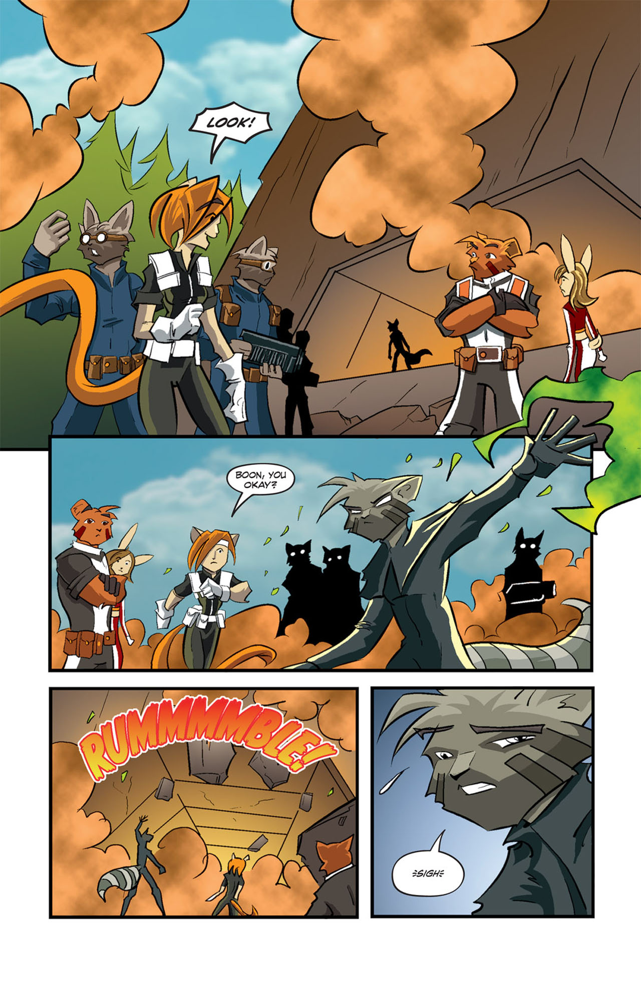 Read online NGuard comic -  Issue #4 - 22