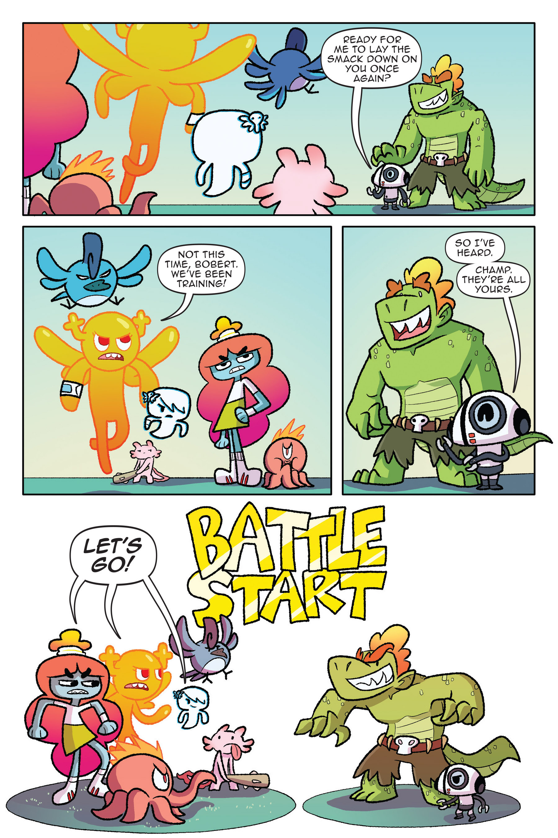 Read online The Amazing World of Gumball: Cheat Code comic -  Issue # Full - 134