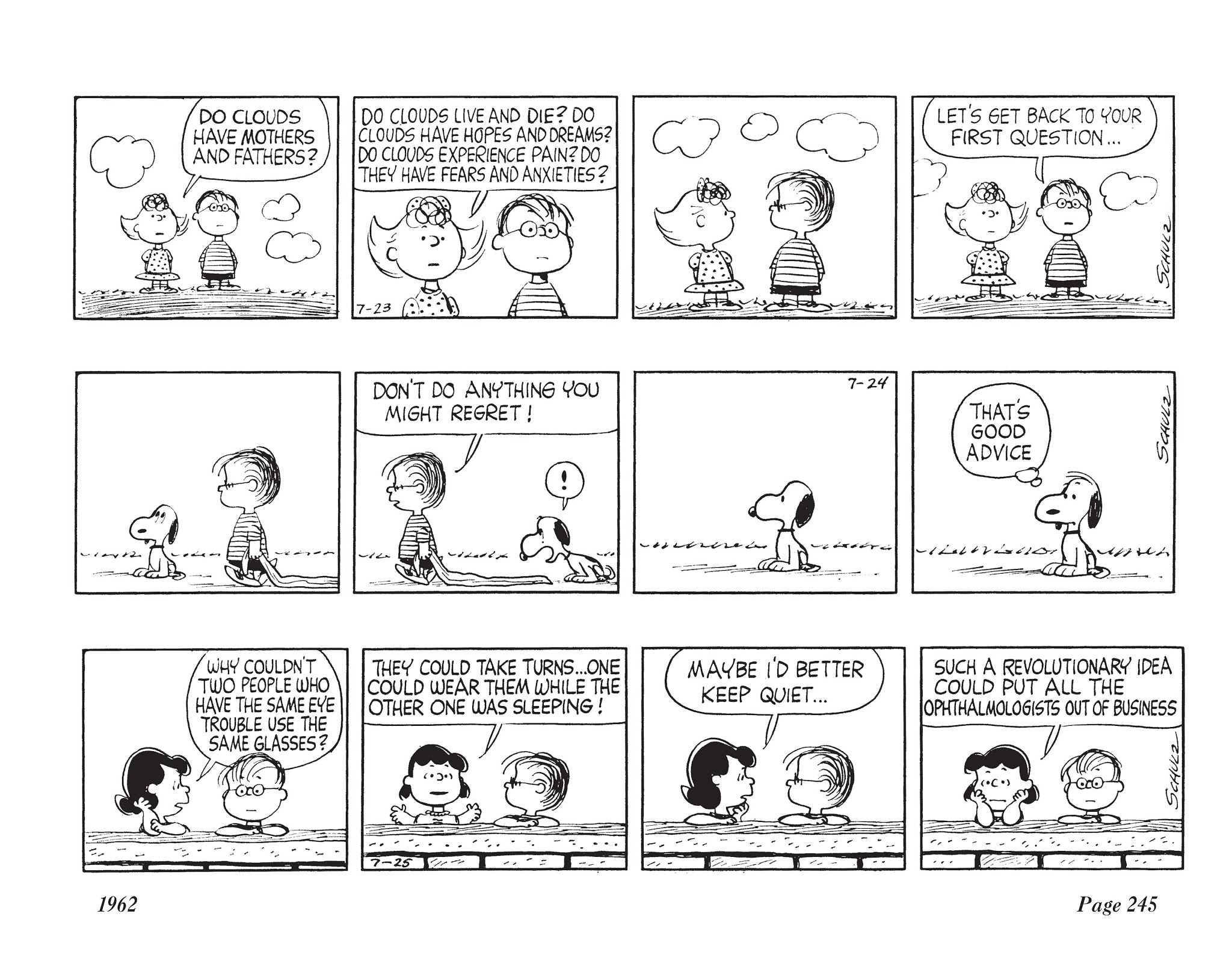 Read online The Complete Peanuts comic -  Issue # TPB 6 - 260