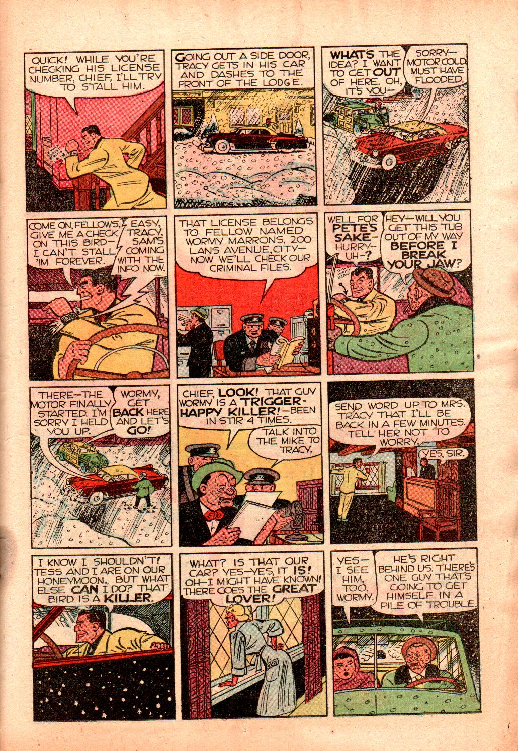 Read online Dick Tracy comic -  Issue #64 - 11