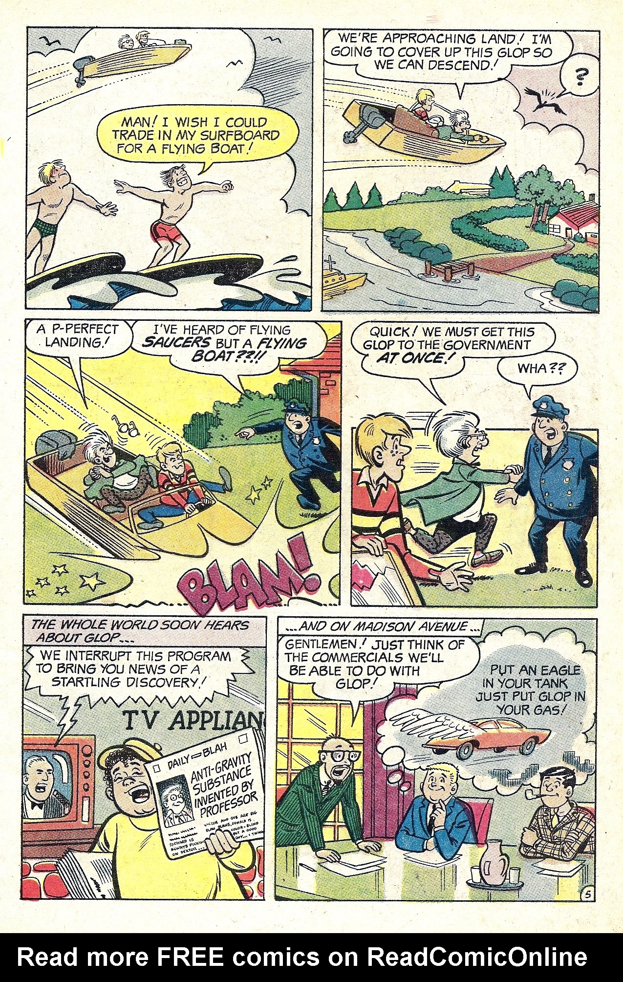 Read online Archie's Madhouse comic -  Issue #62 - 7