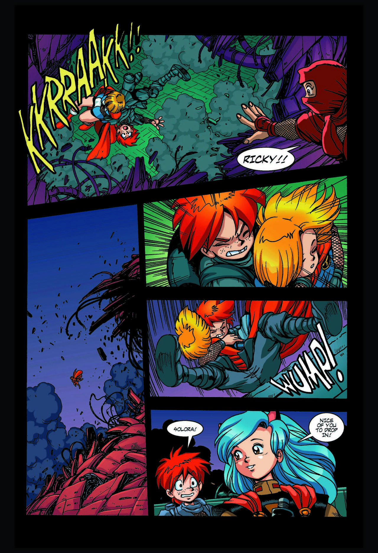 Read online Ninja High School Version 2 comic -  Issue #11 - 14