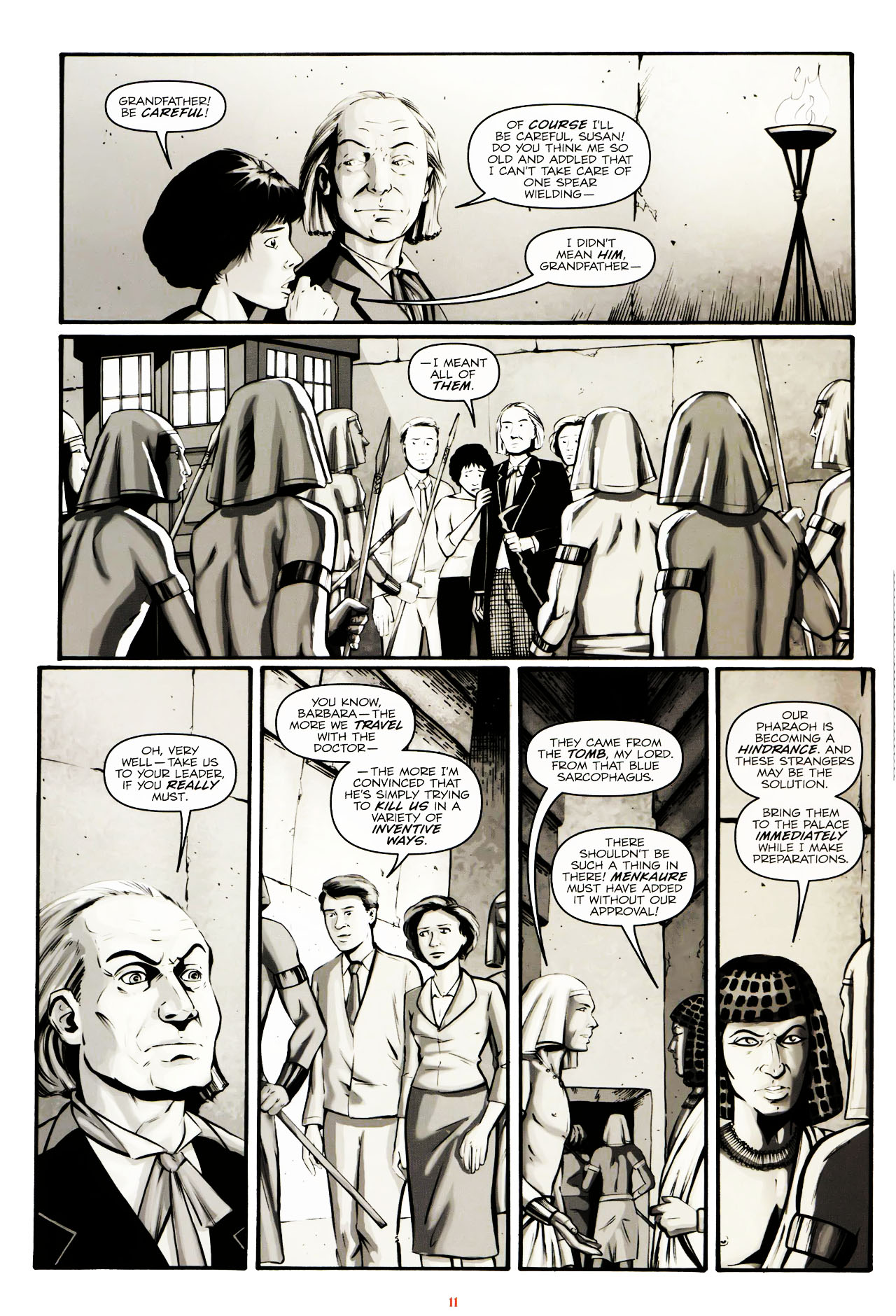 Read online Doctor Who: The Forgotten comic -  Issue #1 - 13
