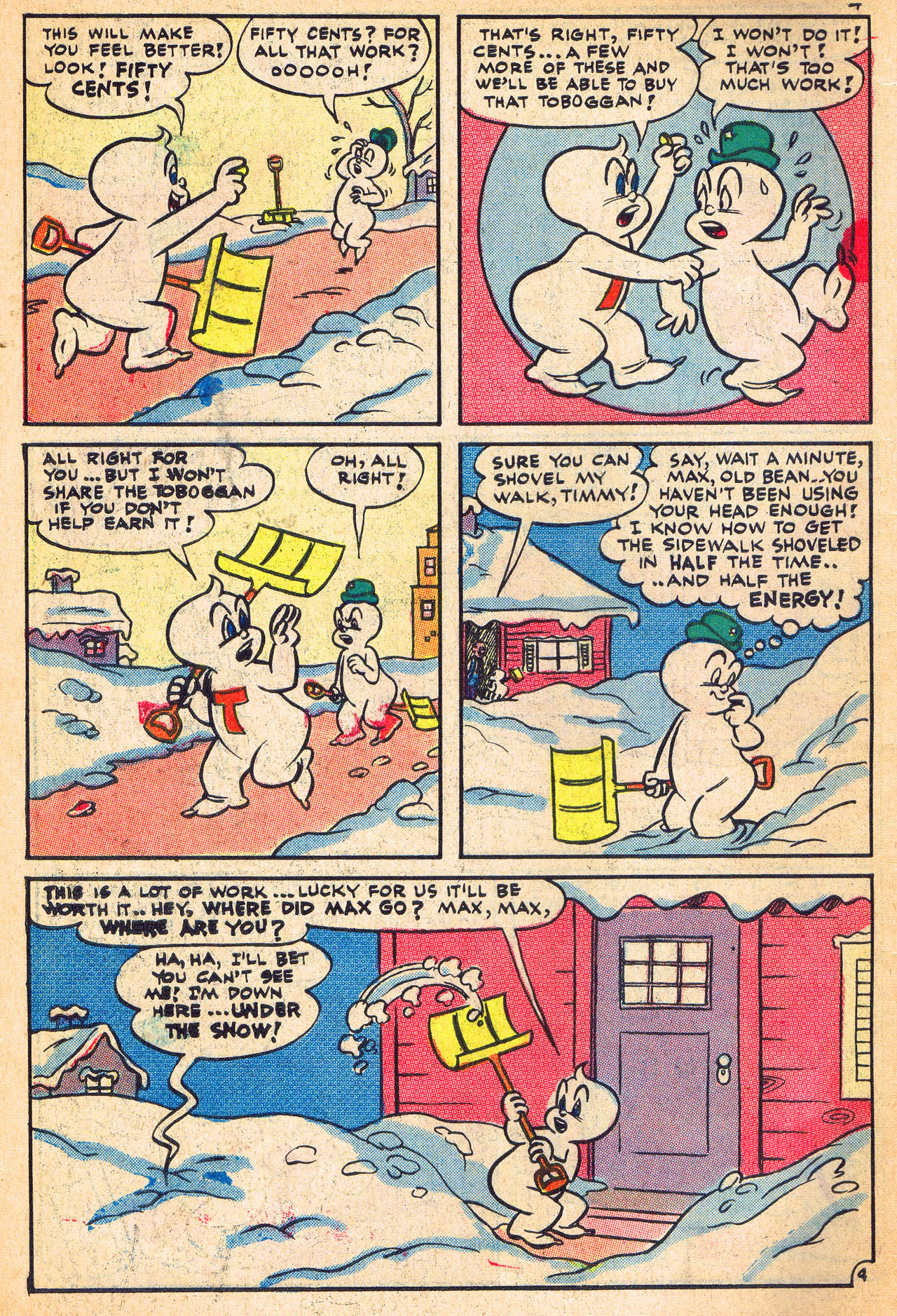 Read online Timmy the Timid Ghost comic -  Issue #7 - 6