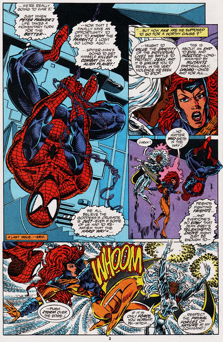 Read online Web of Spider-Man (1985) comic -  Issue #106 - 3