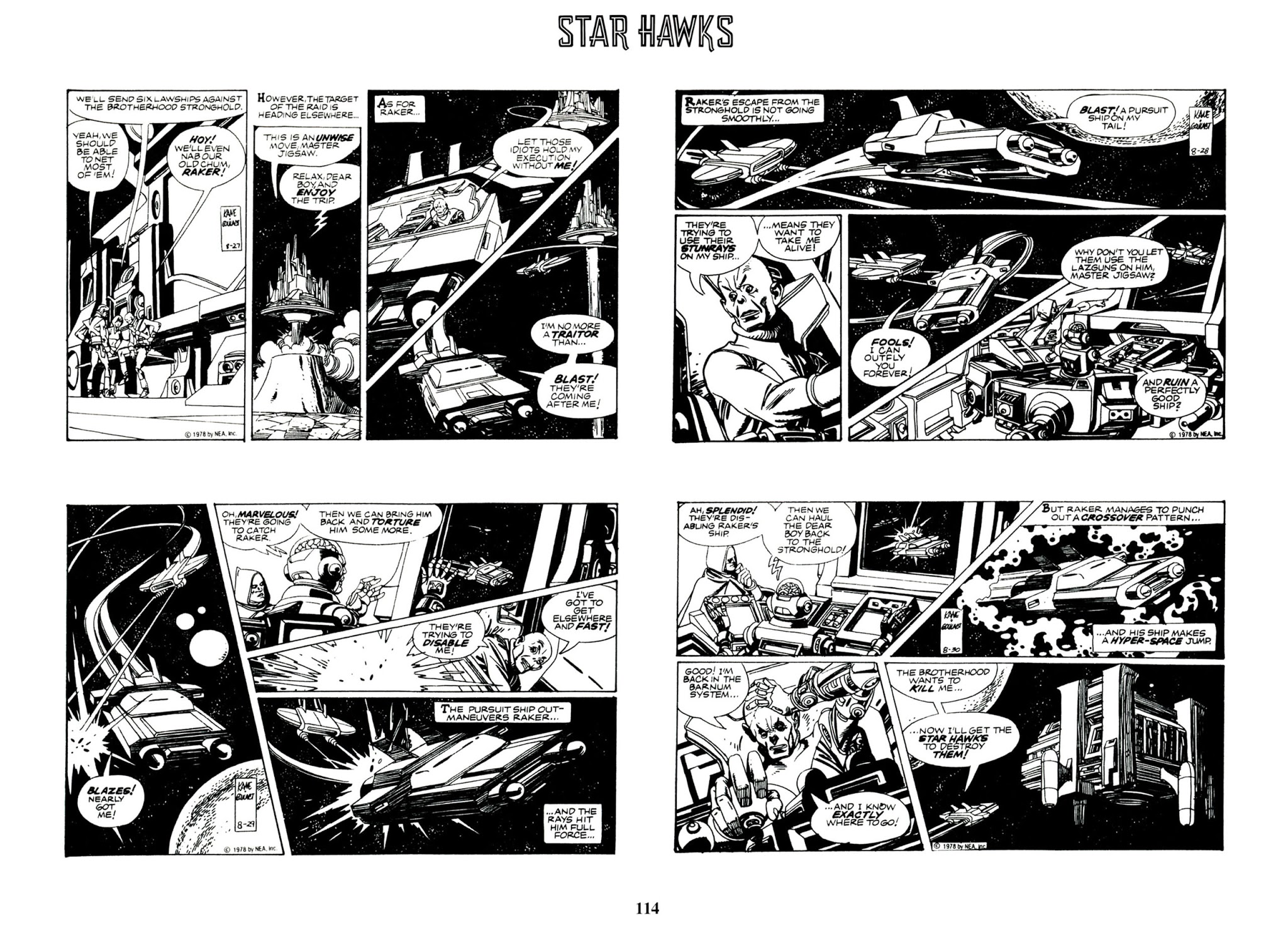 Read online Star Hawks: The Complete Series comic -  Issue # TPB - 114