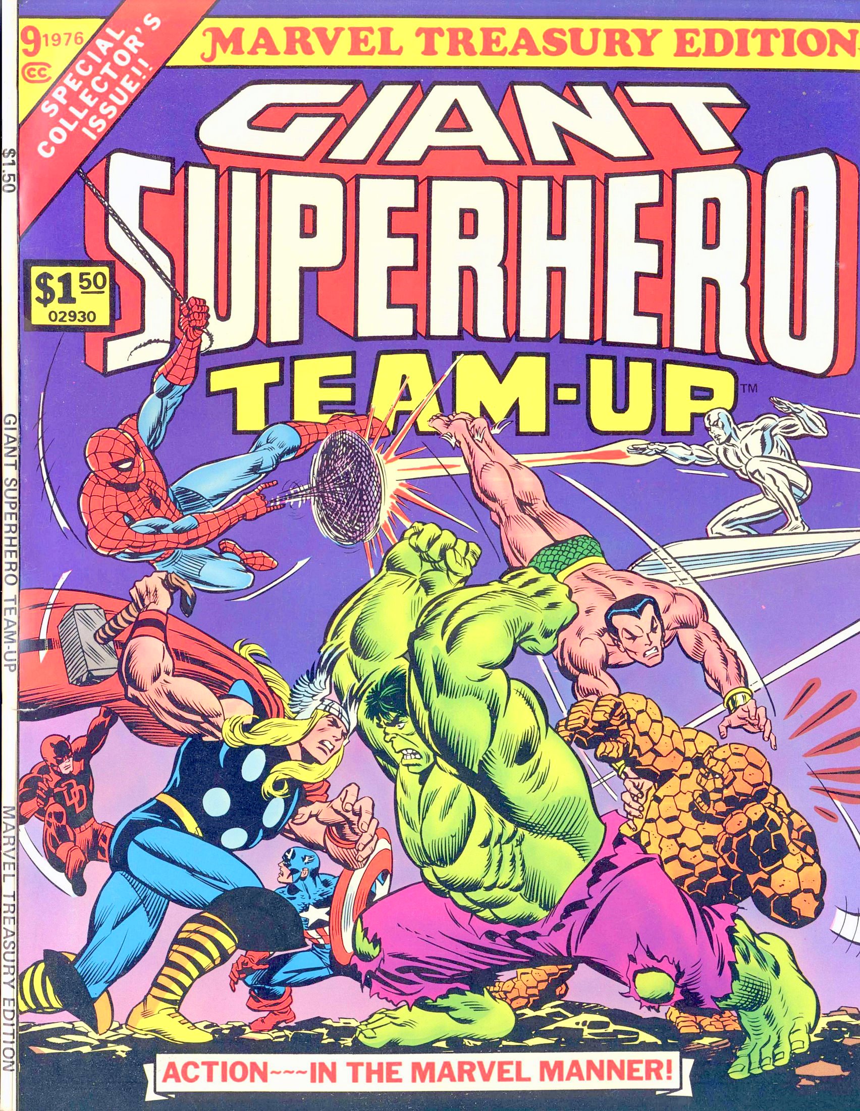 Read online Marvel Treasury Edition comic -  Issue #9 - 1