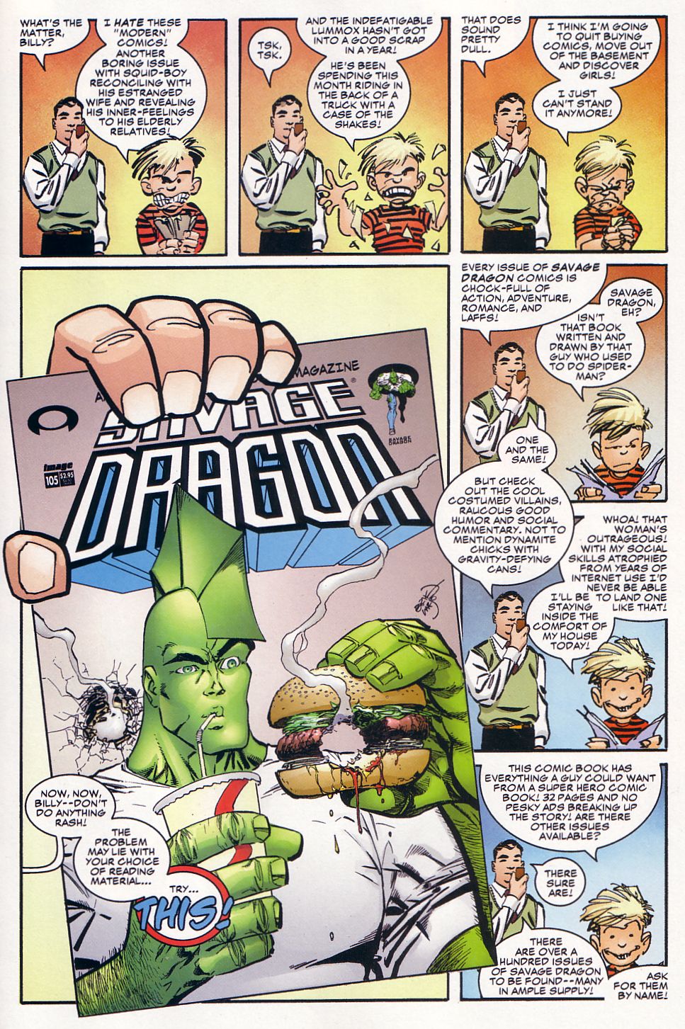 The Savage Dragon (1993) Issue #105 #108 - English 25