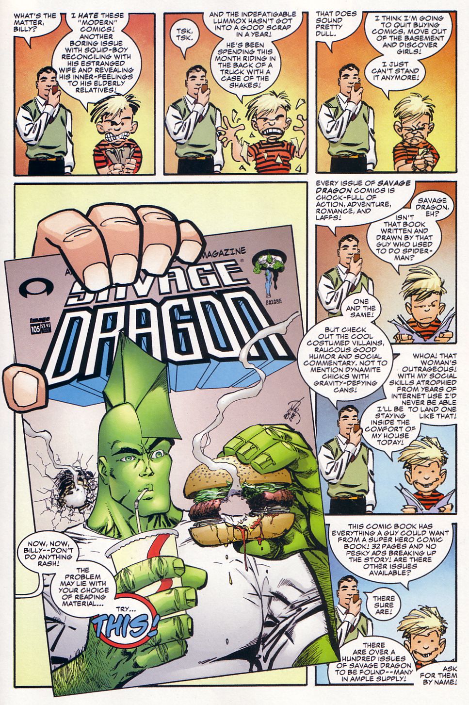 Read online The Savage Dragon (1993) comic -  Issue #105 - 25