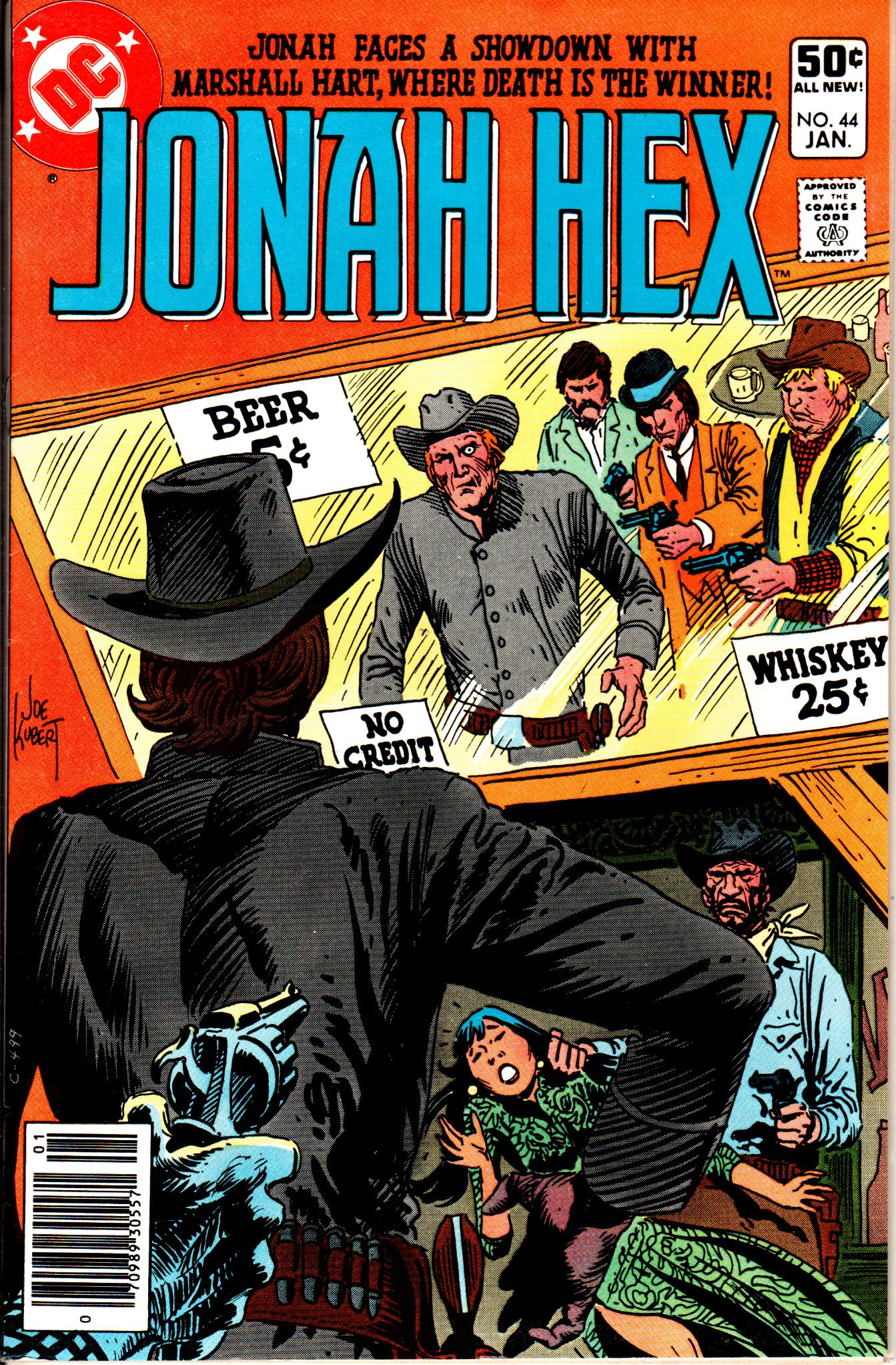 Read online Jonah Hex (1977) comic -  Issue #44 - 1