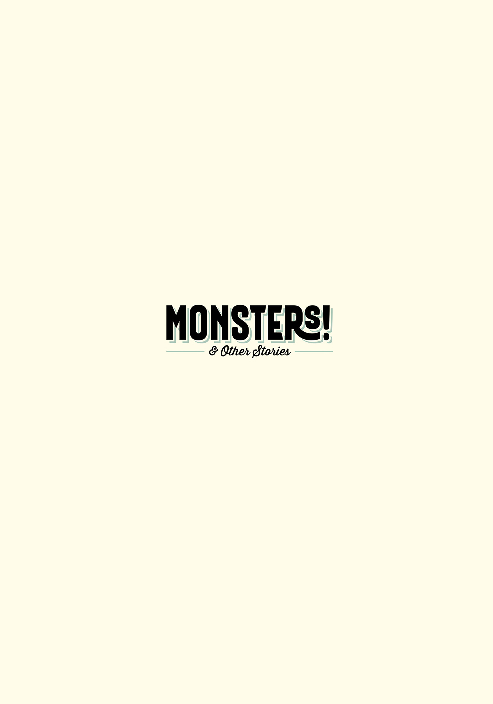 Read online Monsters! & Other Stories comic -  Issue # TPB (Part 1) - 3