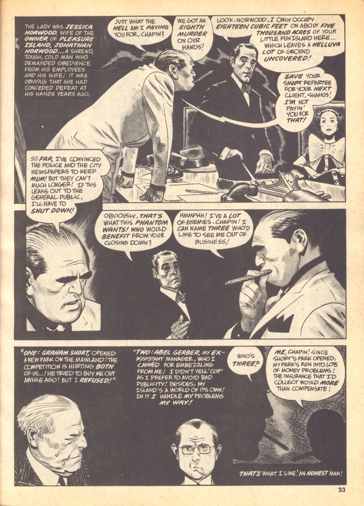 Read online Creepy (1964) comic -  Issue #91 - 23