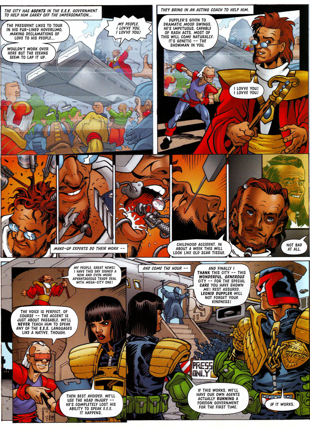 Read online Judge Dredd Megazine (vol. 3) comic -  Issue #69 - 10