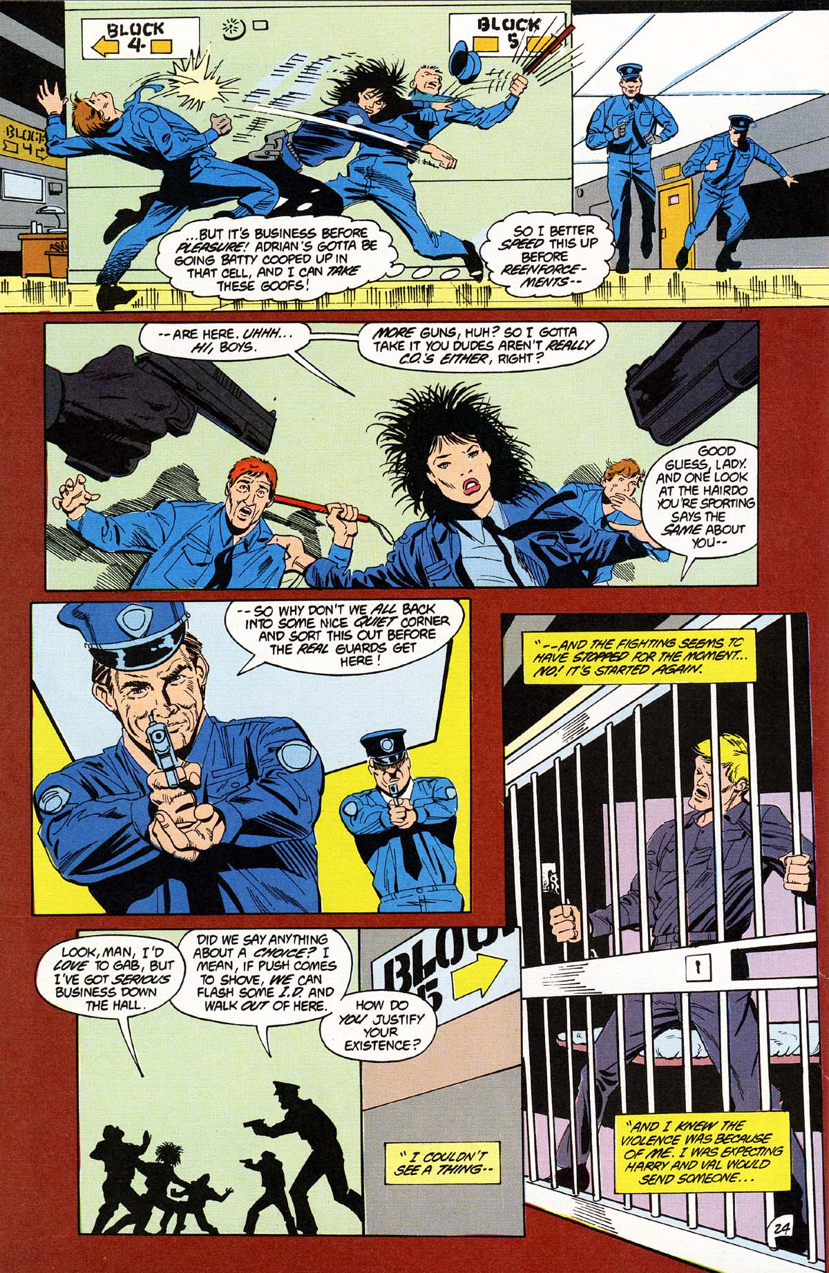 Read online Vigilante (1983) comic -  Issue #46 - 26