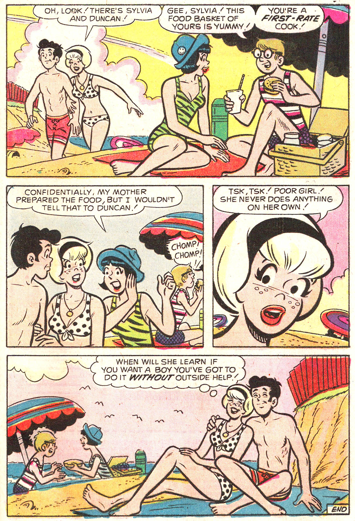 Read online Sabrina The Teenage Witch (1971) comic -  Issue #28 - 33