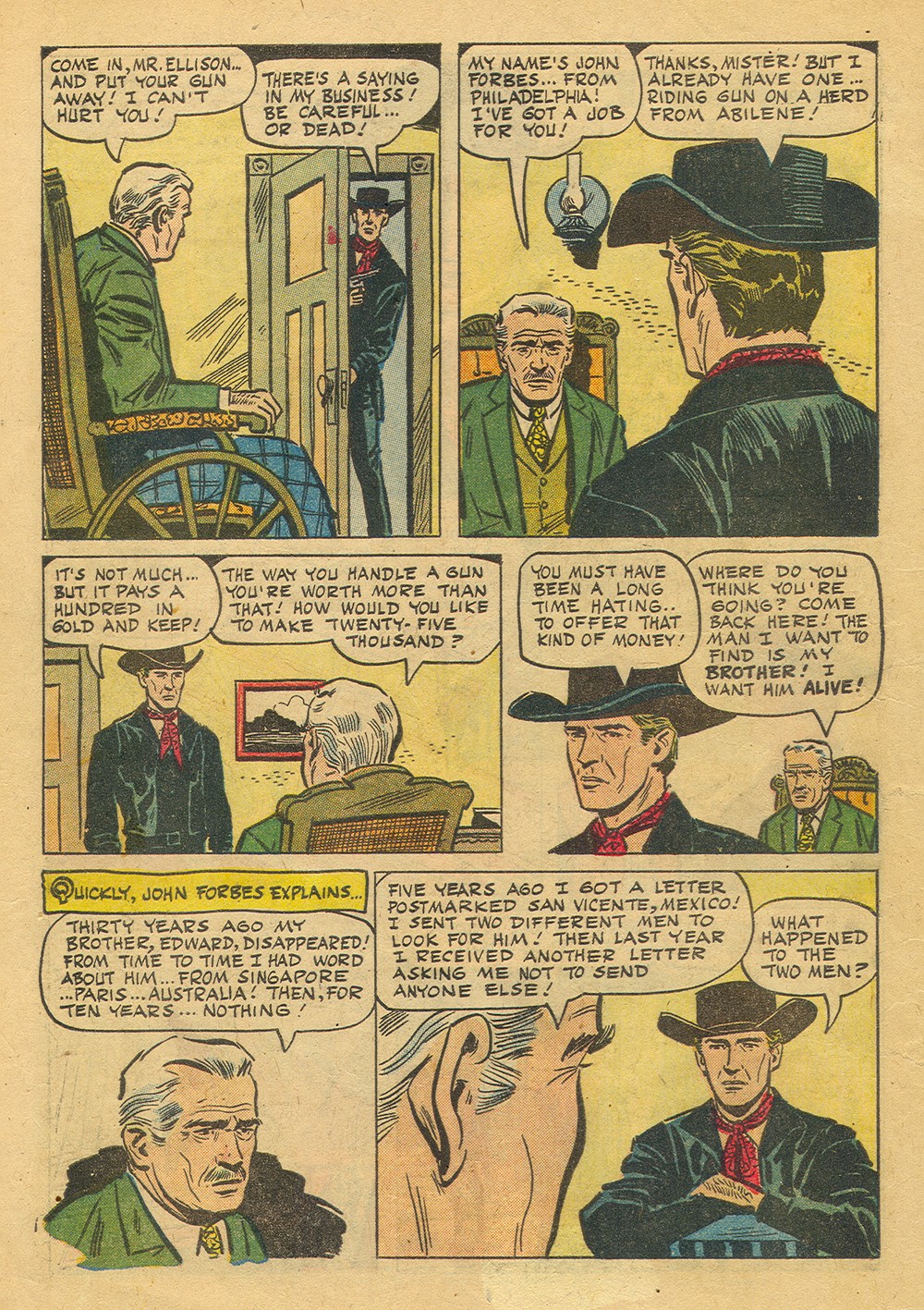 Read online Four Color Comics comic -  Issue #925 - 4