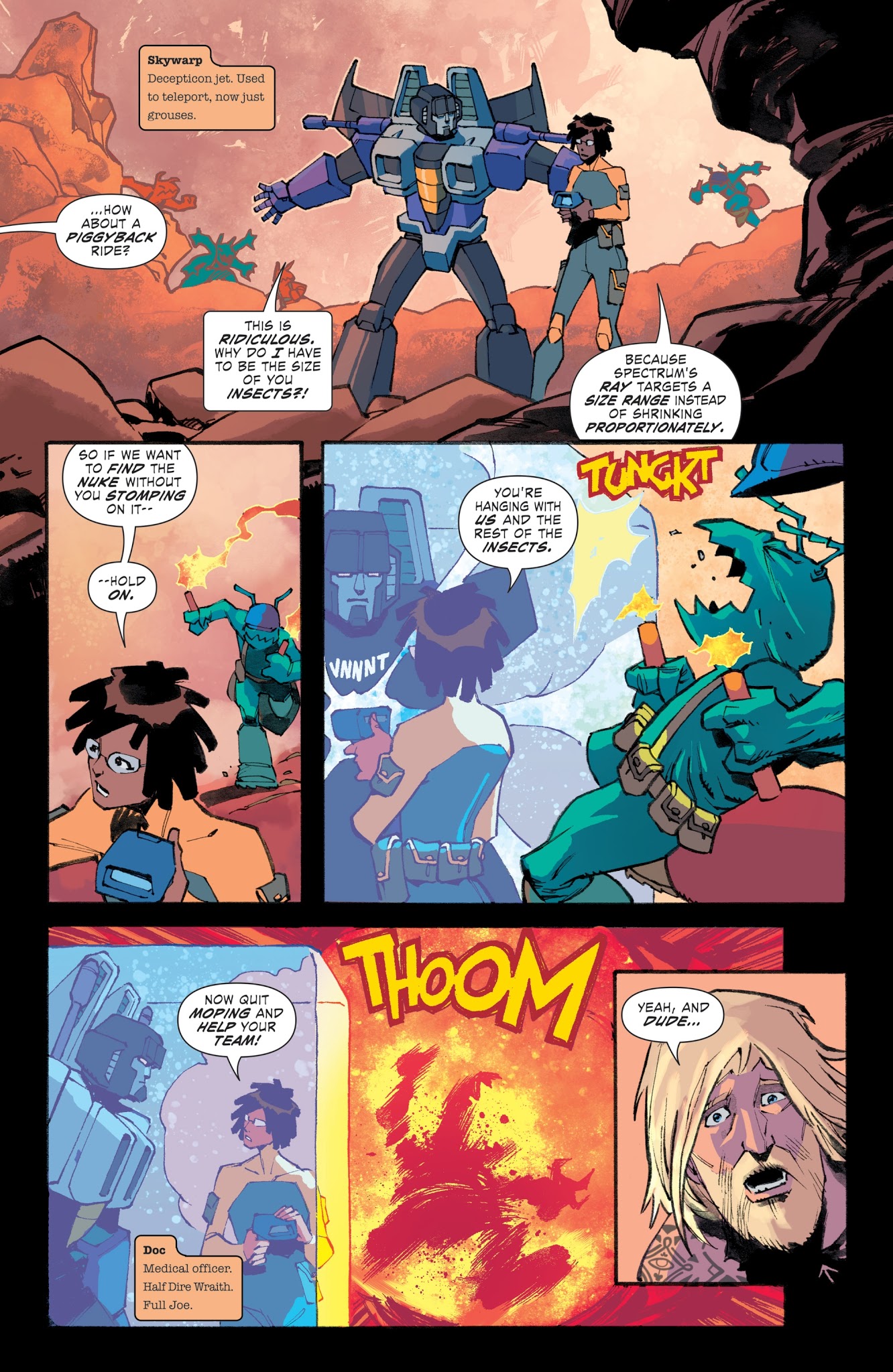 Read online Scarlett's Strike Force comic -  Issue #1 - 6