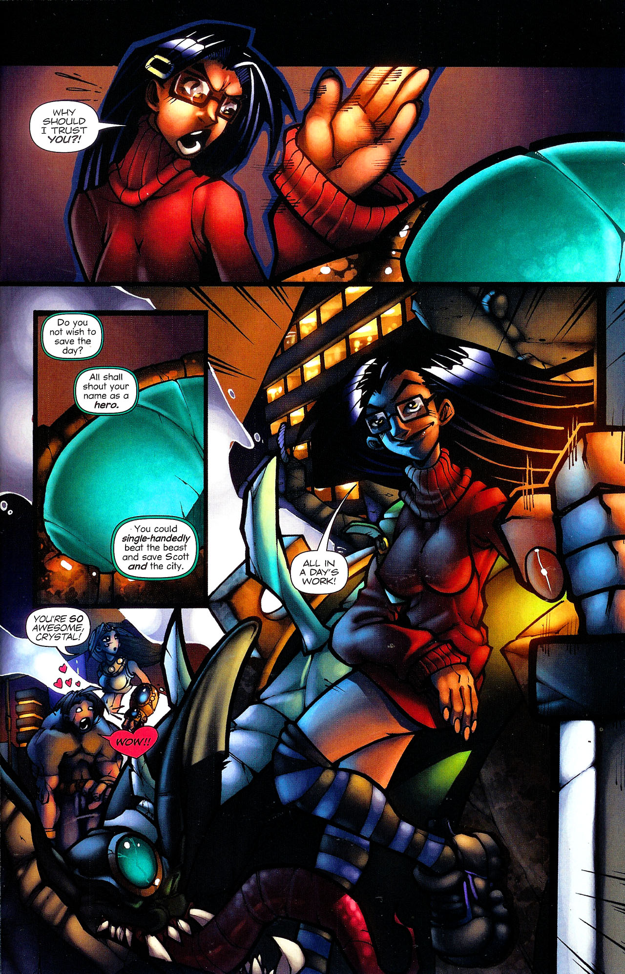 Read online Legend of Isis comic -  Issue #2 - 10