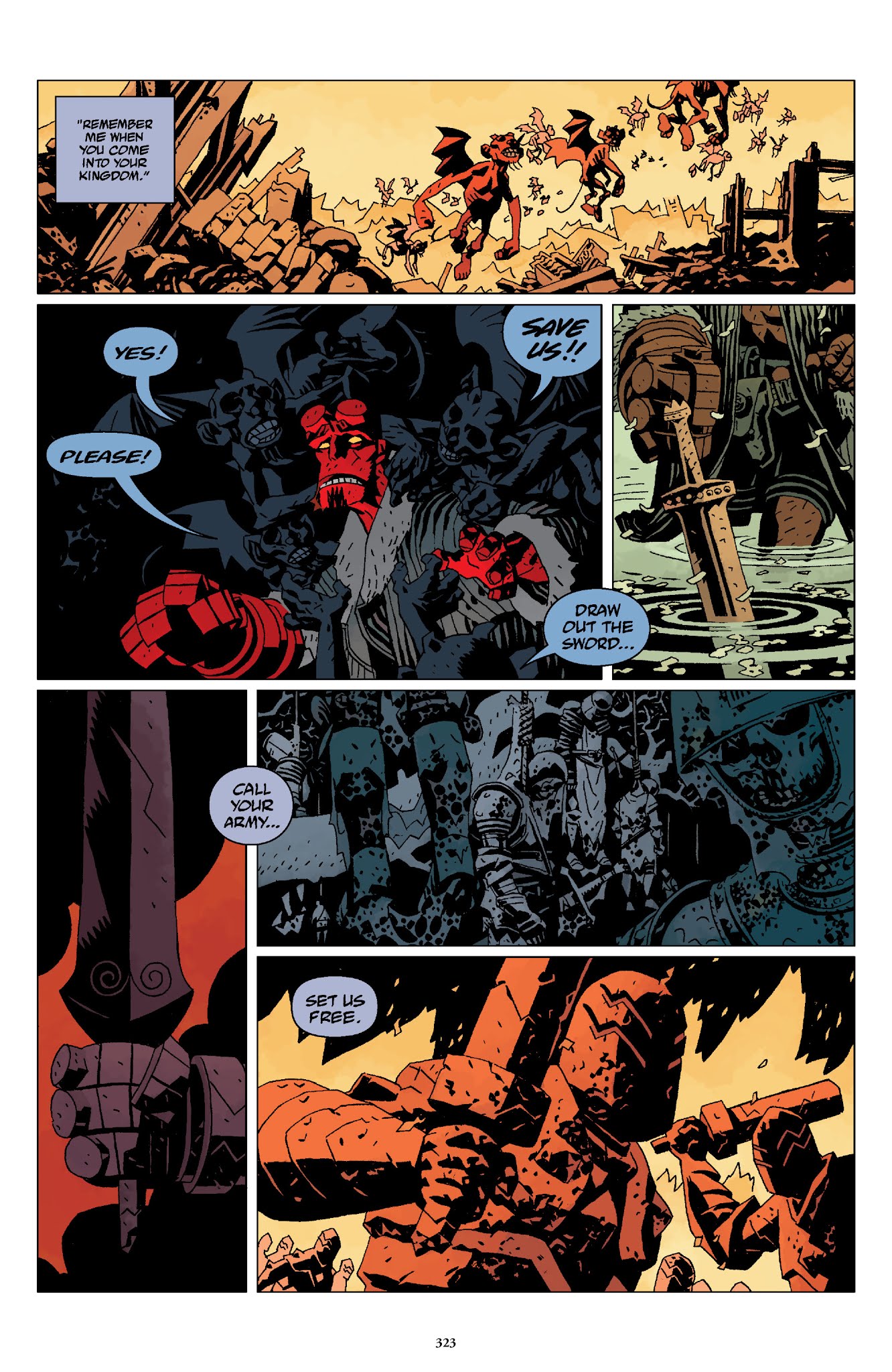 Read online Hellboy Omnibus comic -  Issue # TPB 3 (Part 4) - 24