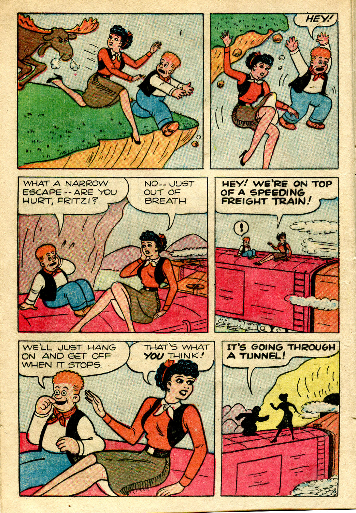 Read online Fritzi Ritz (1953) comic -  Issue #30 - 9