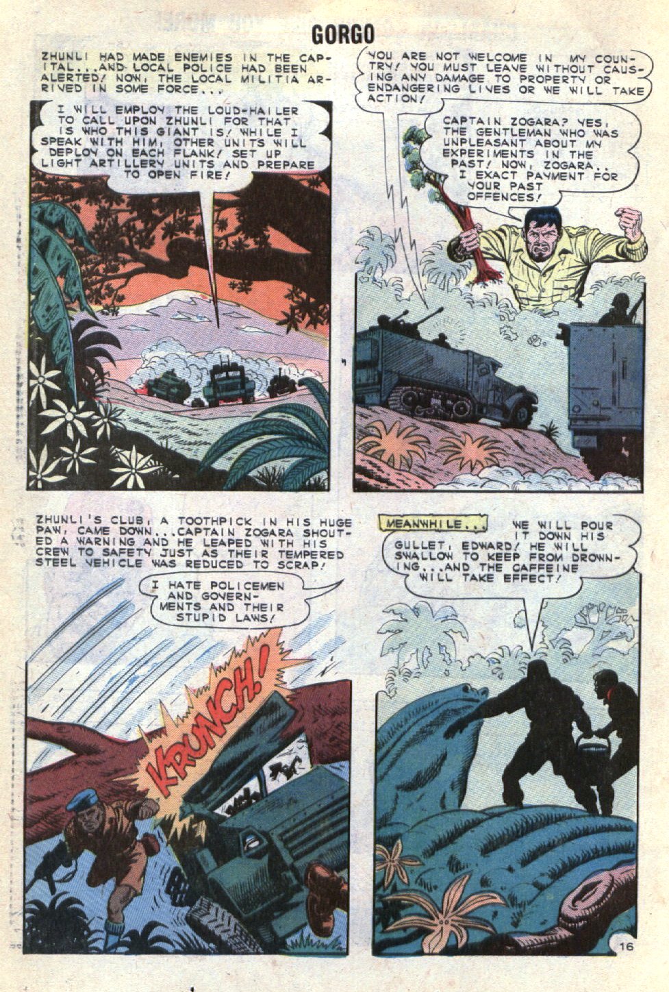 Read online Gorgo comic -  Issue #19 - 20