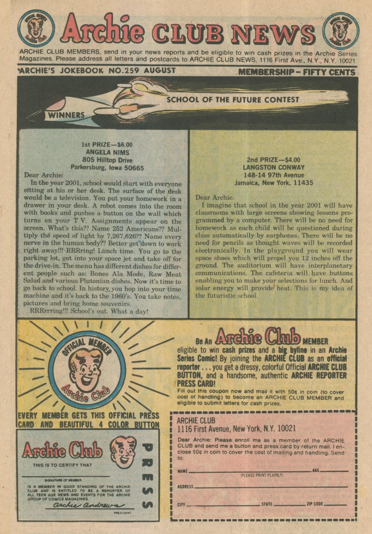 Read online Archie's Joke Book Magazine comic -  Issue #259 - 26