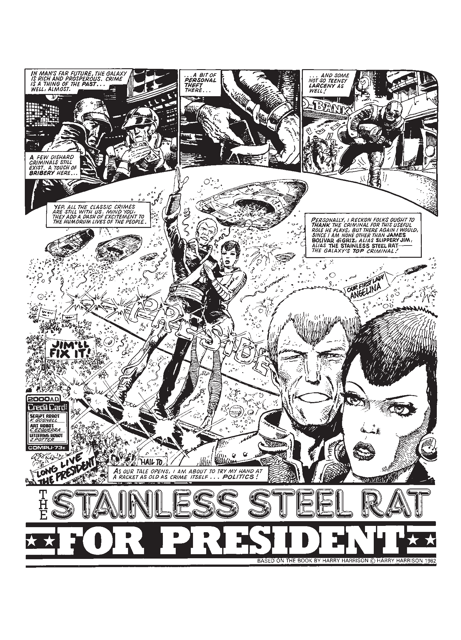 Read online The Stainless Steel Rat comic -  Issue # TPB - 128