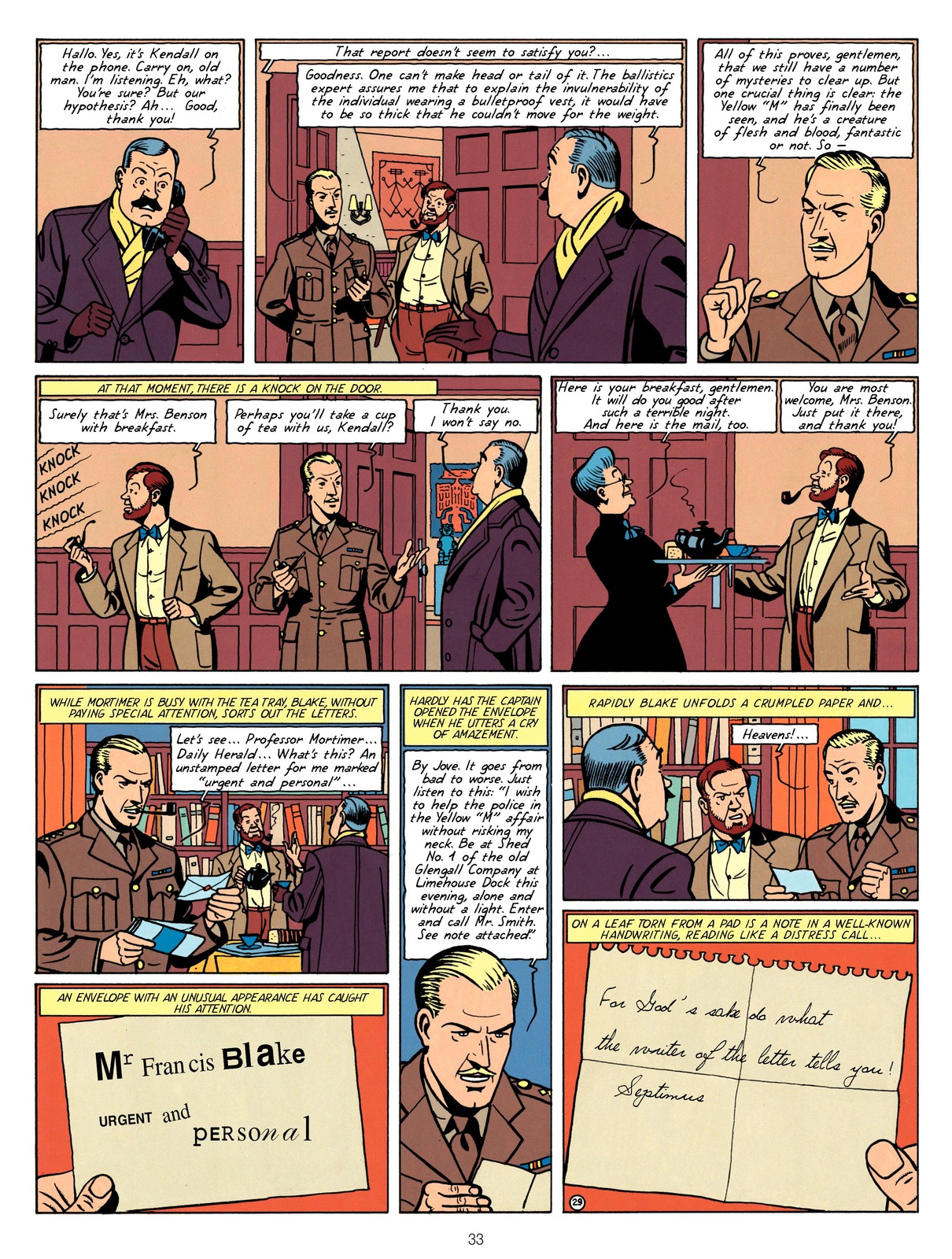 Read online Blake & Mortimer comic -  Issue #1 - 35