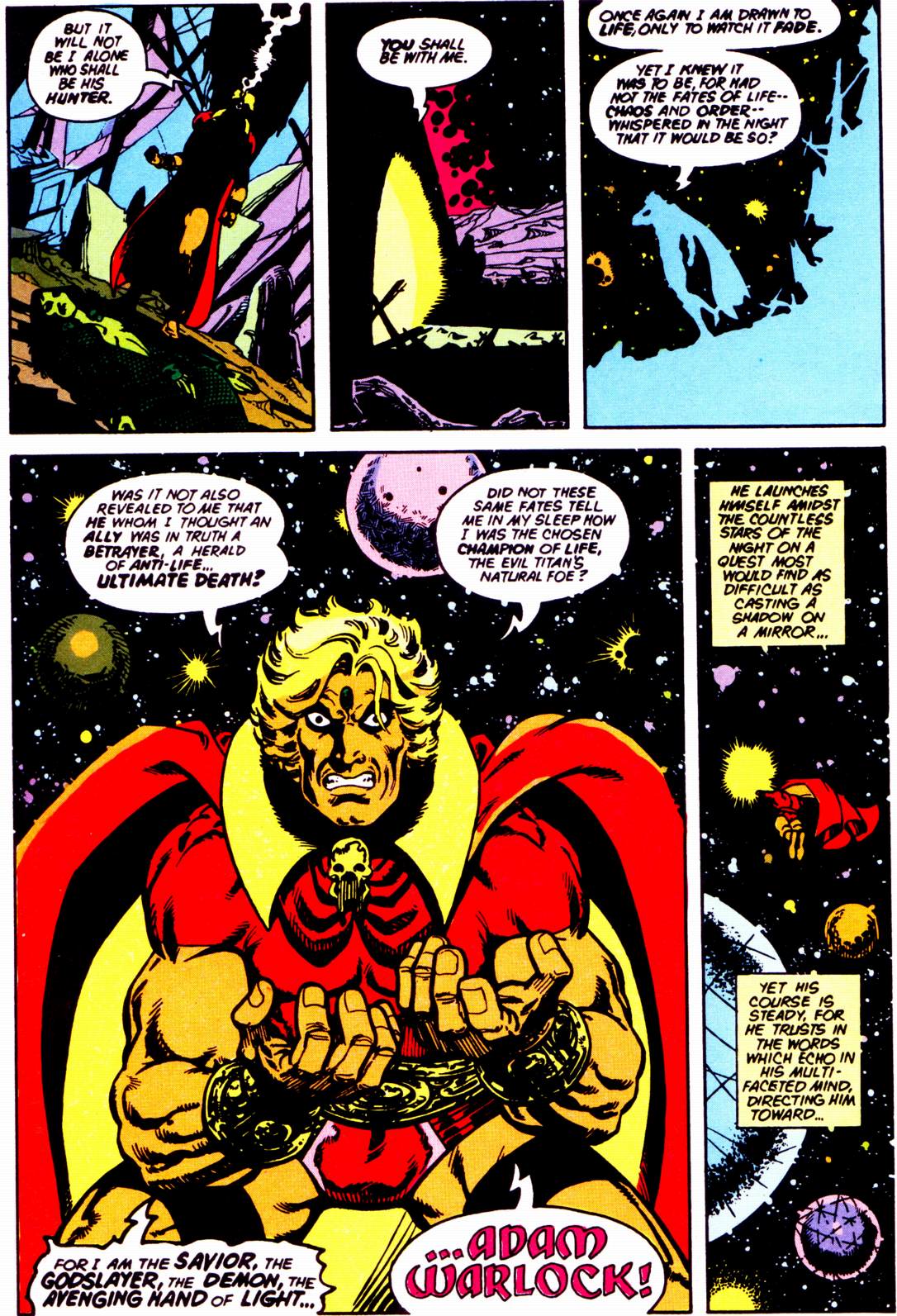 Read online Warlock (1982) comic -  Issue #5 - 32