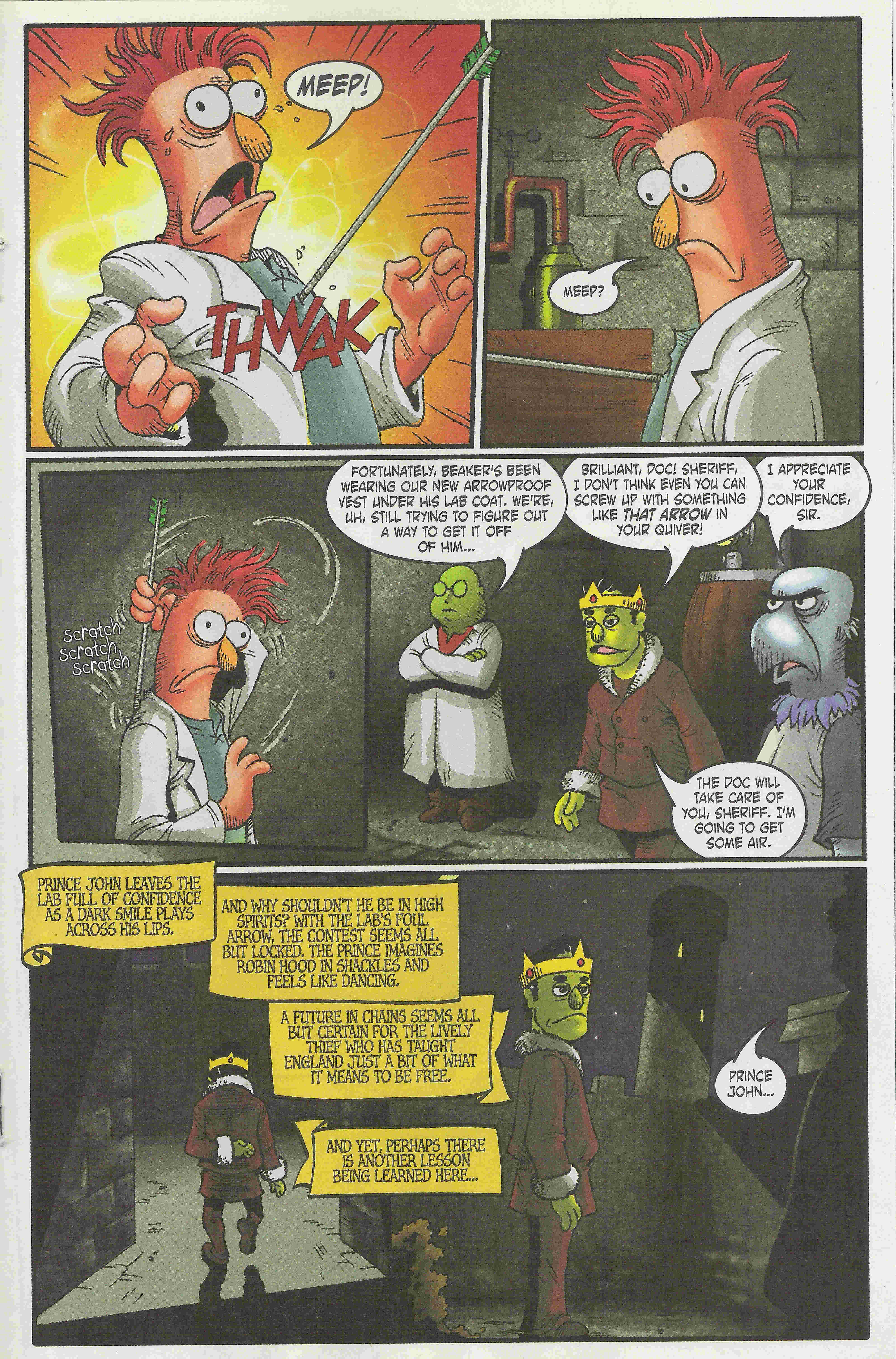 Read online Muppet Robin Hood comic -  Issue #3 - 16