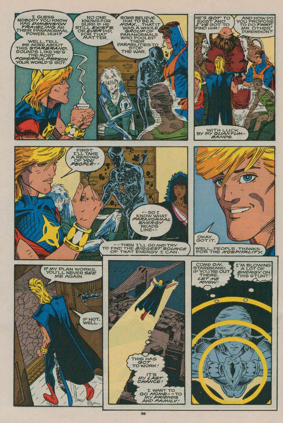 Read online Quasar comic -  Issue #31 - 17
