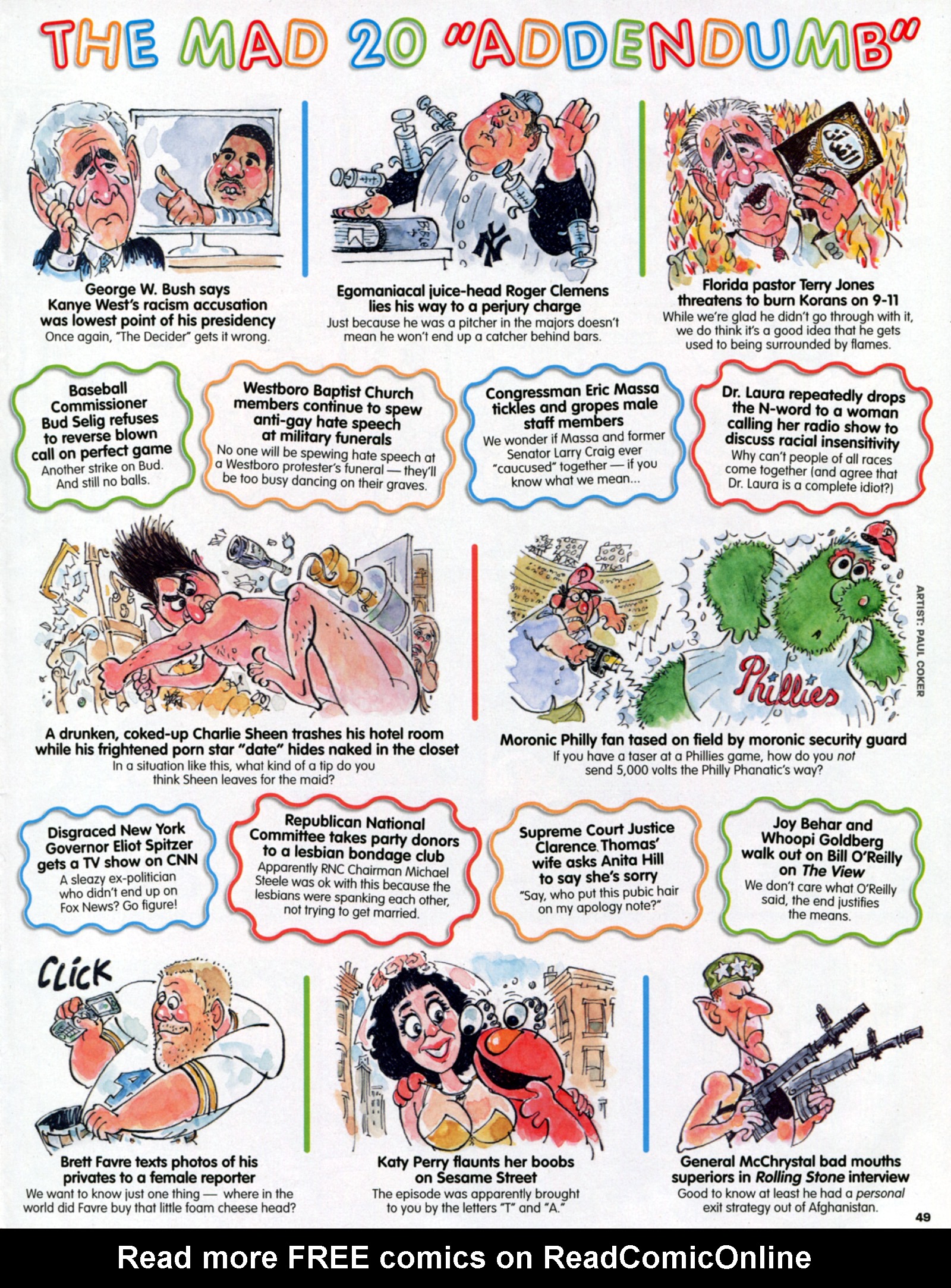 Read online MAD comic -  Issue #507 - 45