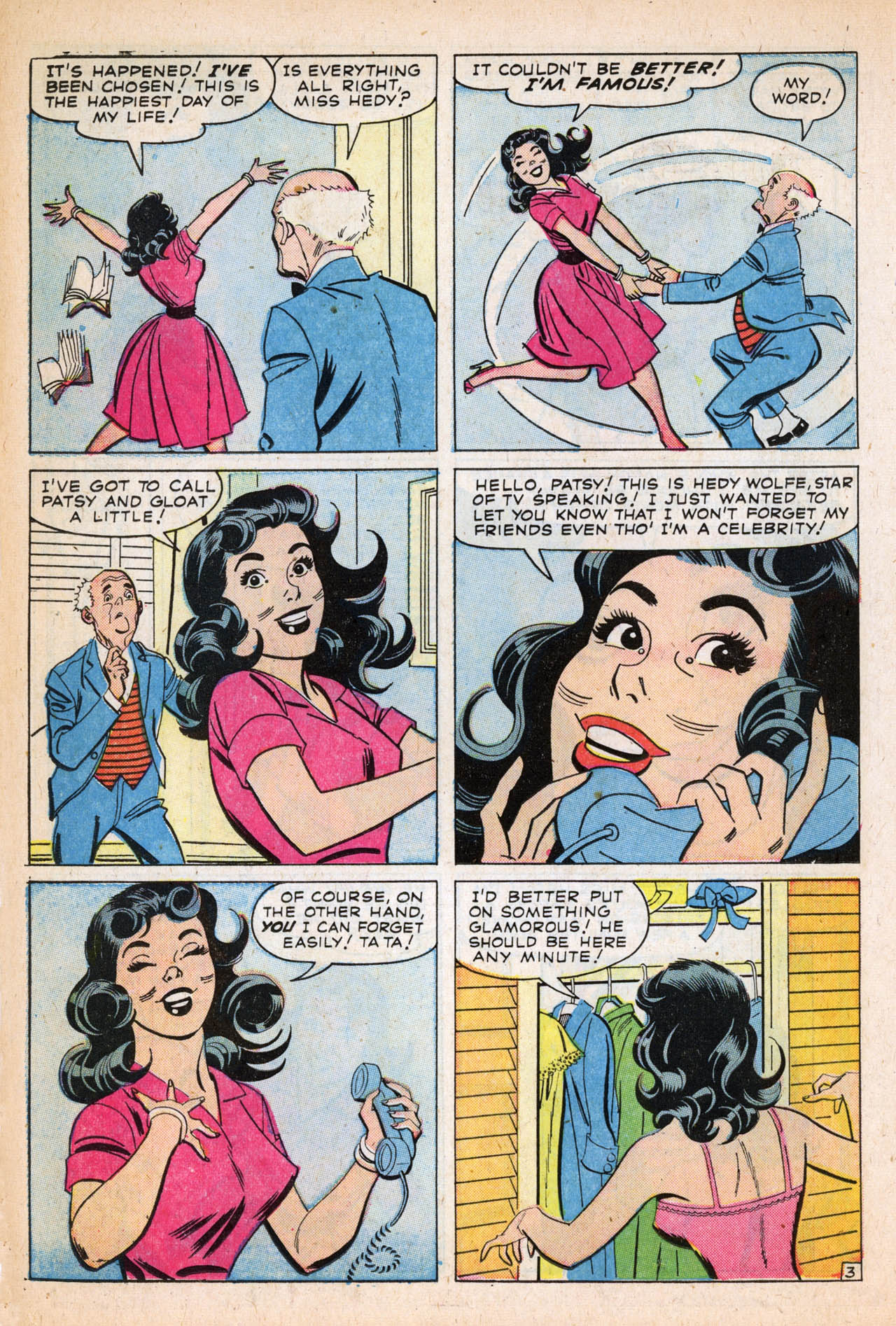Read online Patsy and Hedy comic -  Issue #60 - 22