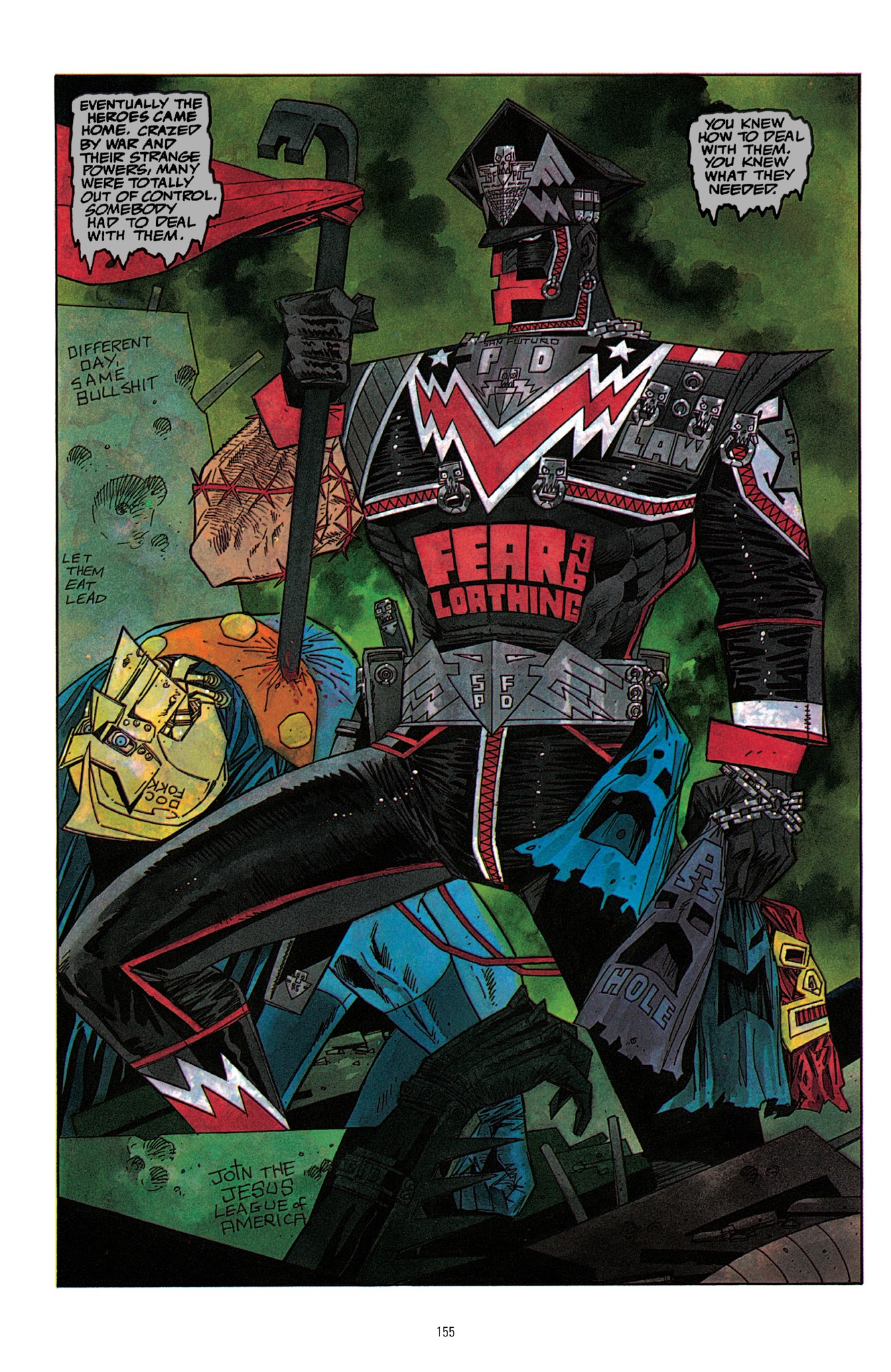 Read online Marshal Law: The Deluxe Edition comic -  Issue # TPB - 154