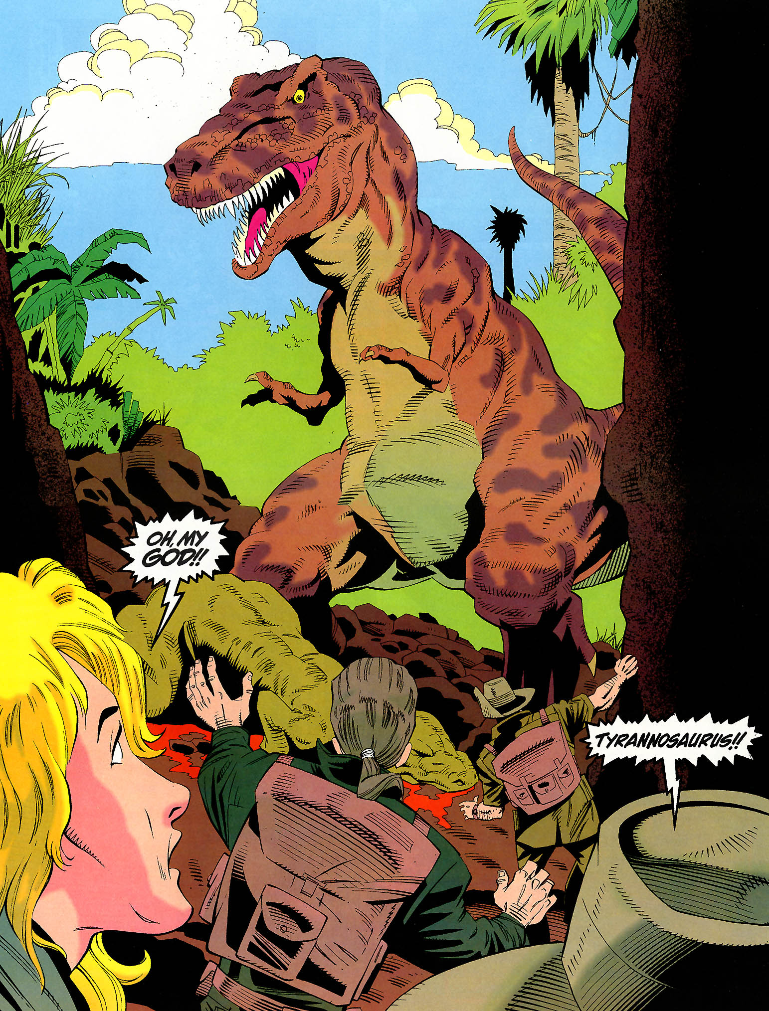 Read online Return To Jurassic Park comic -  Issue #1 - 18