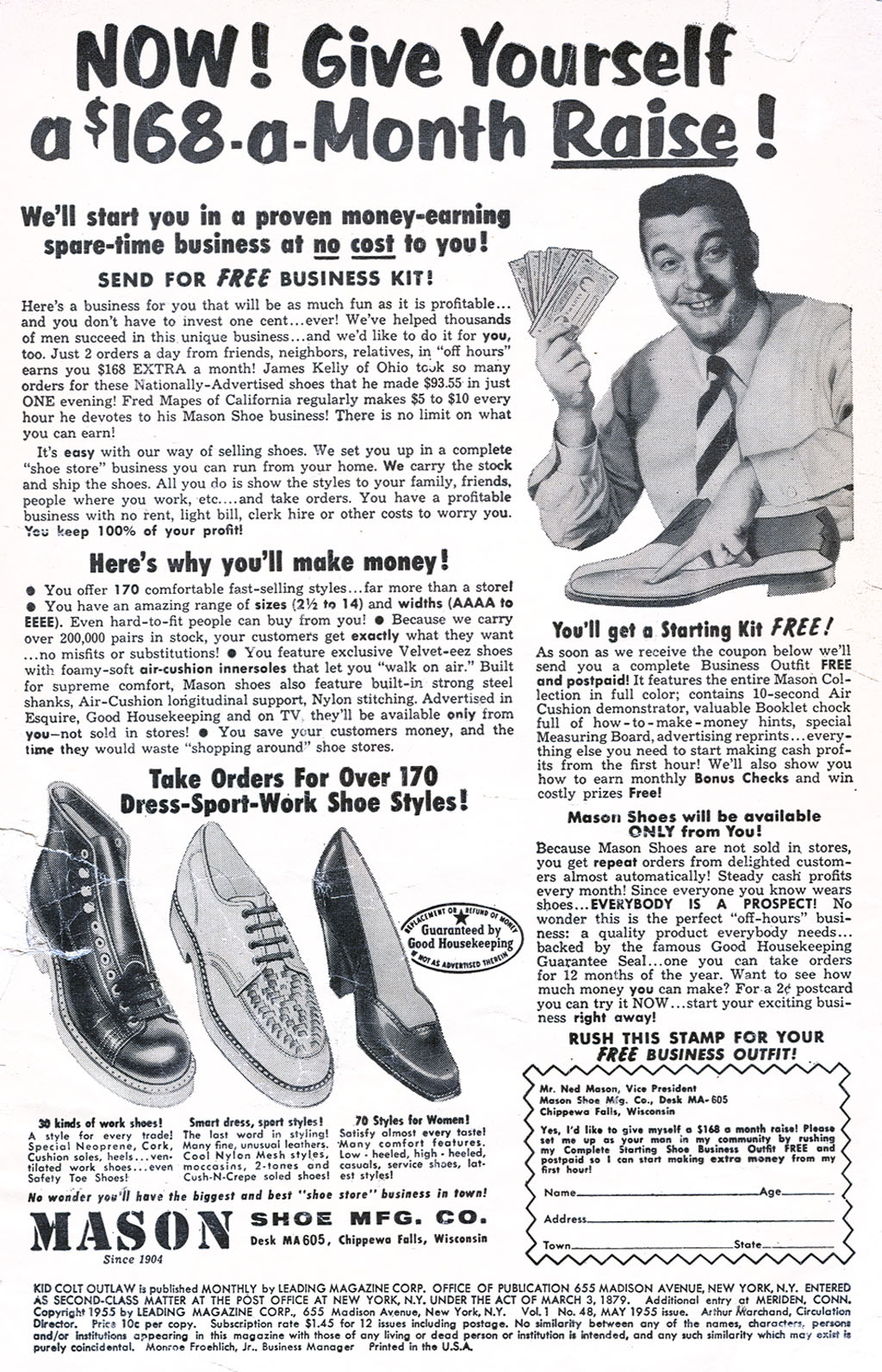 Read online Kid Colt Outlaw comic -  Issue #48 - 2