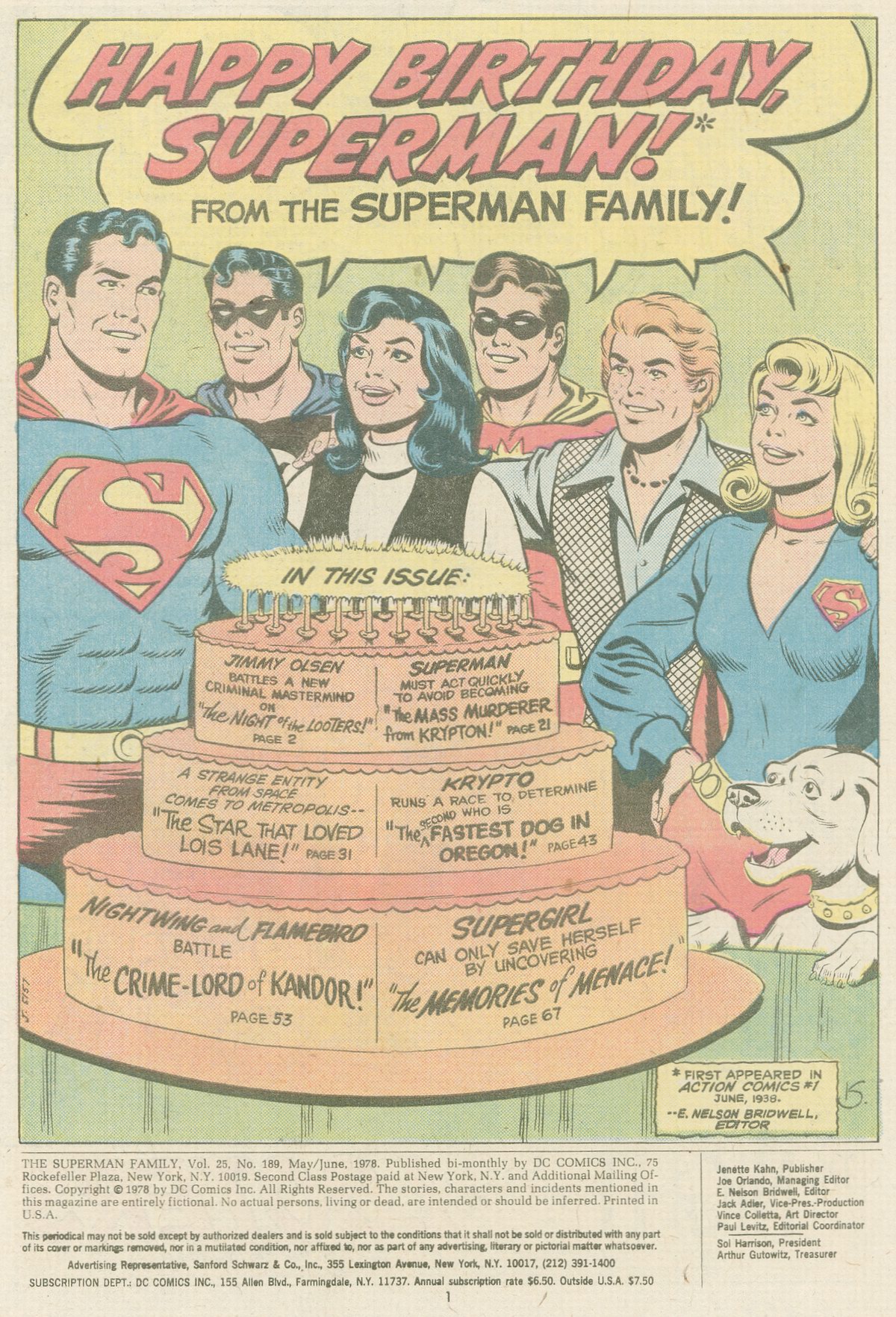 Read online The Superman Family comic -  Issue #189 - 3