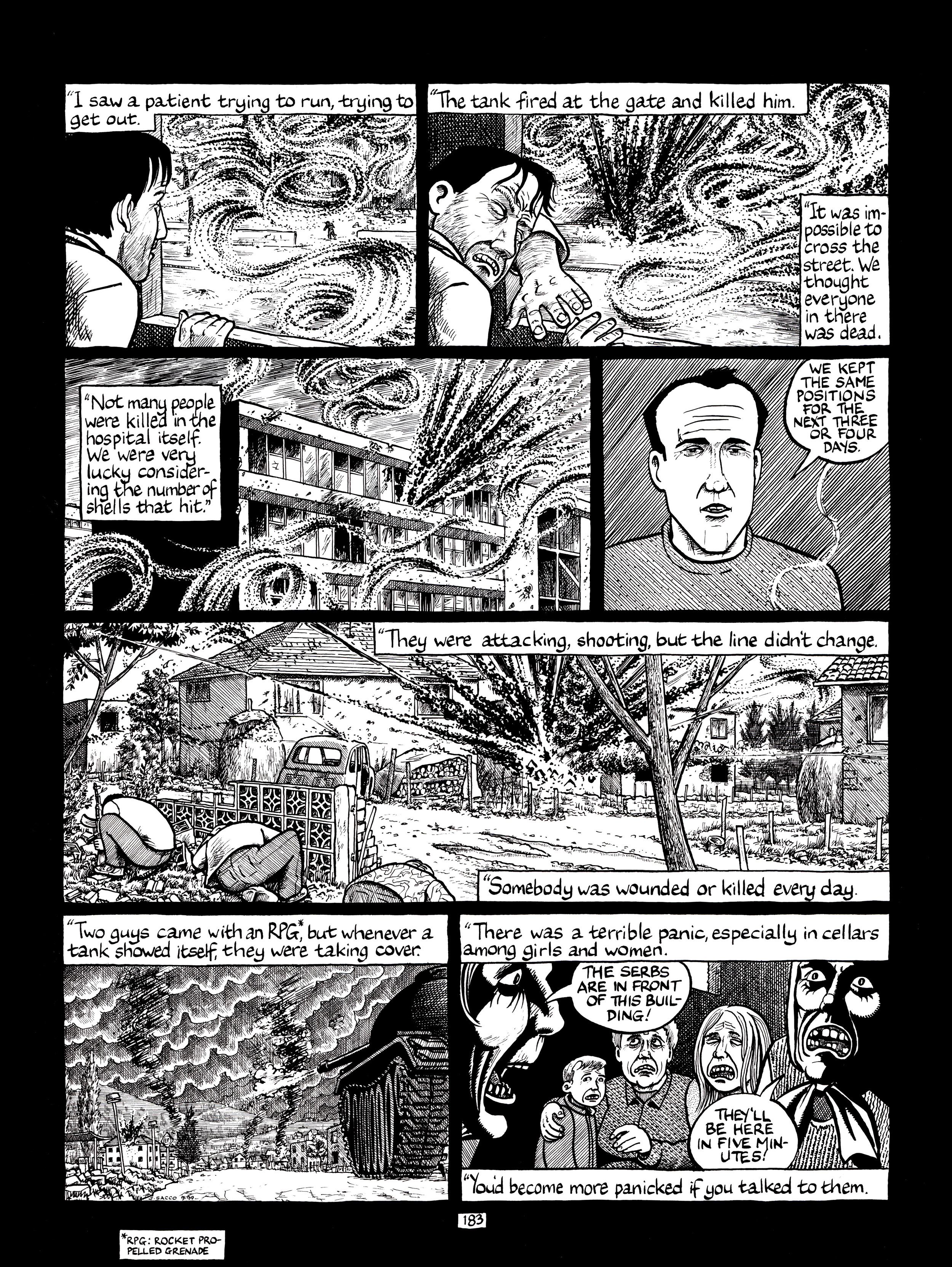 Read online Safe Area Goražde comic -  Issue # TPB (Part 3) - 24