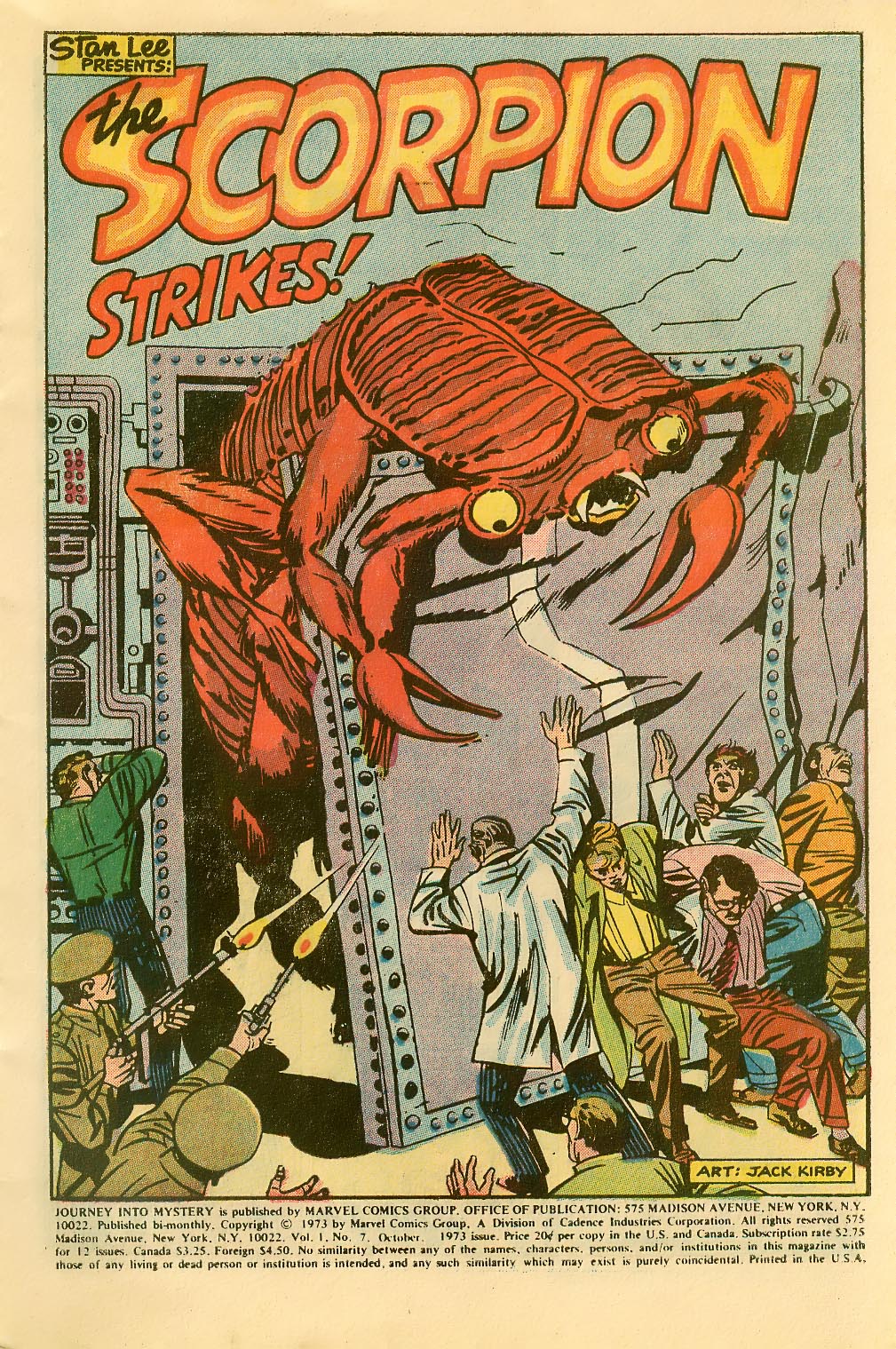 Read online Journey Into Mystery (1972) comic -  Issue #7 - 3