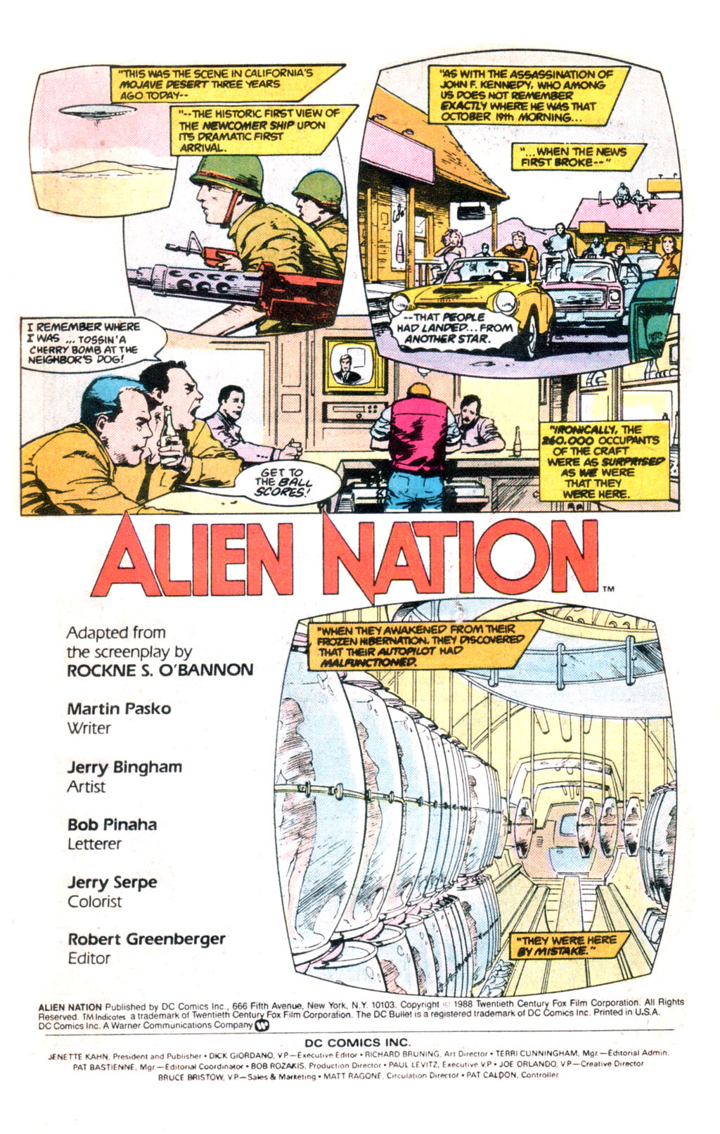 Read online Alien Nation comic -  Issue # Full - 3