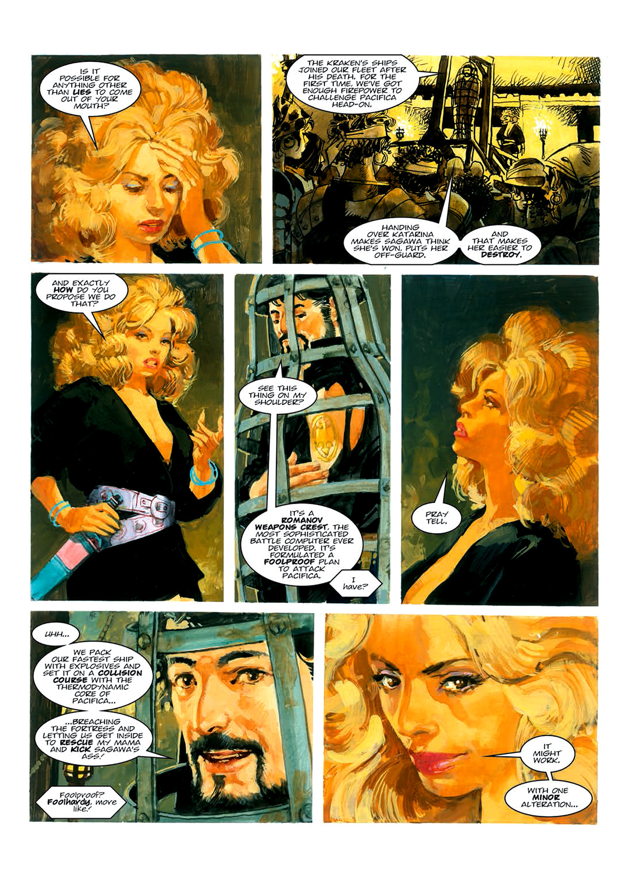 Read online Nikolai Dante comic -  Issue # TPB 7 - 99