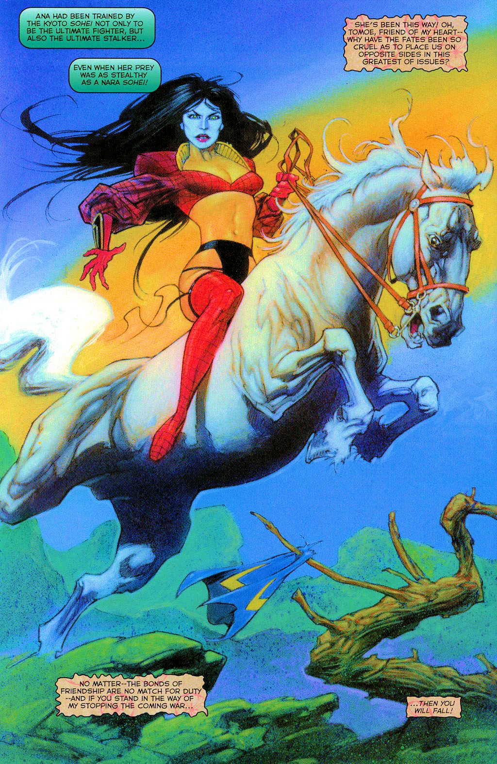 Read online Shi: East Wind Rain comic -  Issue #2 - 8