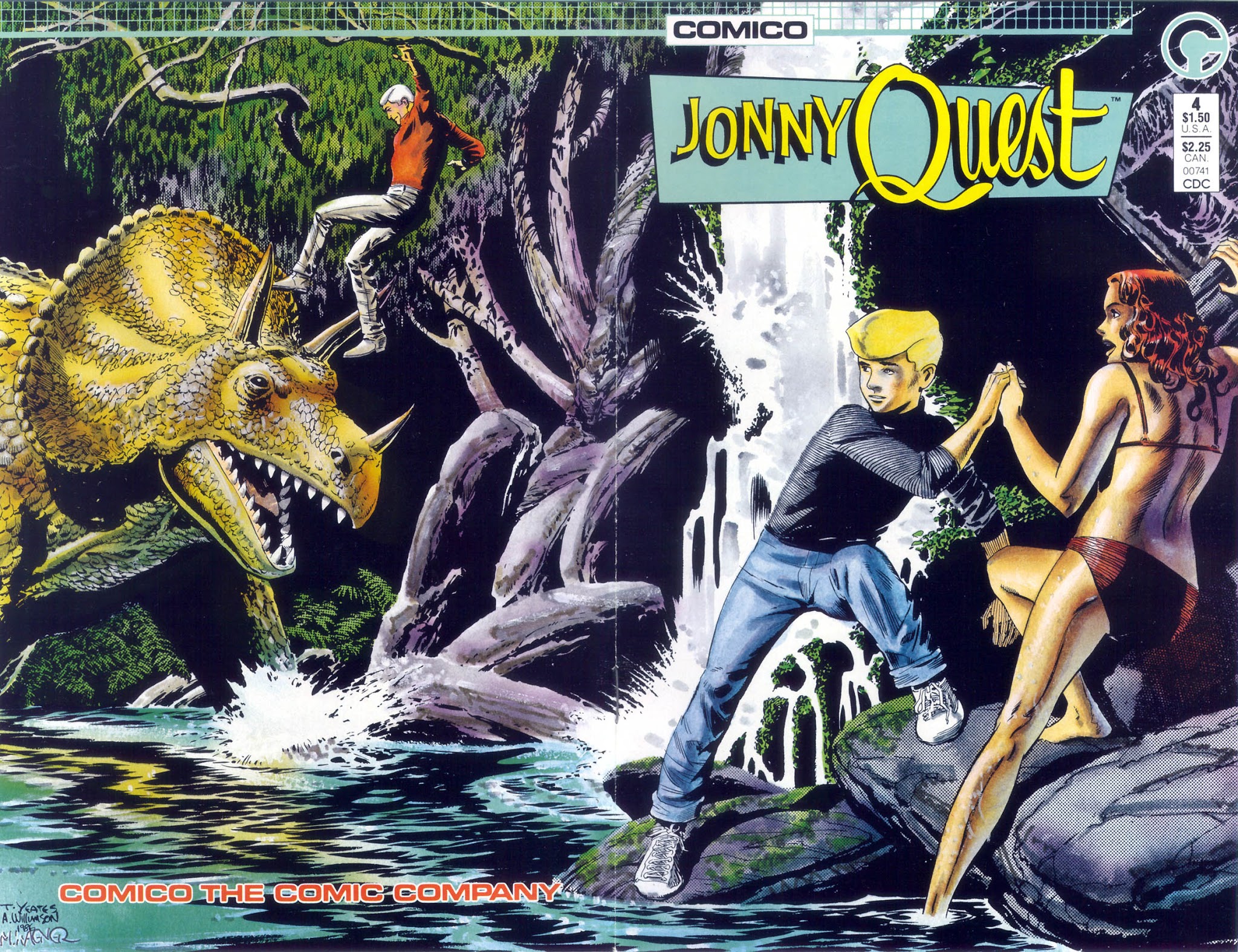 Read online Jonny Quest comic -  Issue #4 - 2