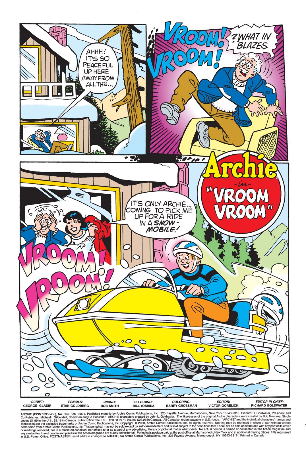 Read online Archie (1960) comic -  Issue #504 - 2